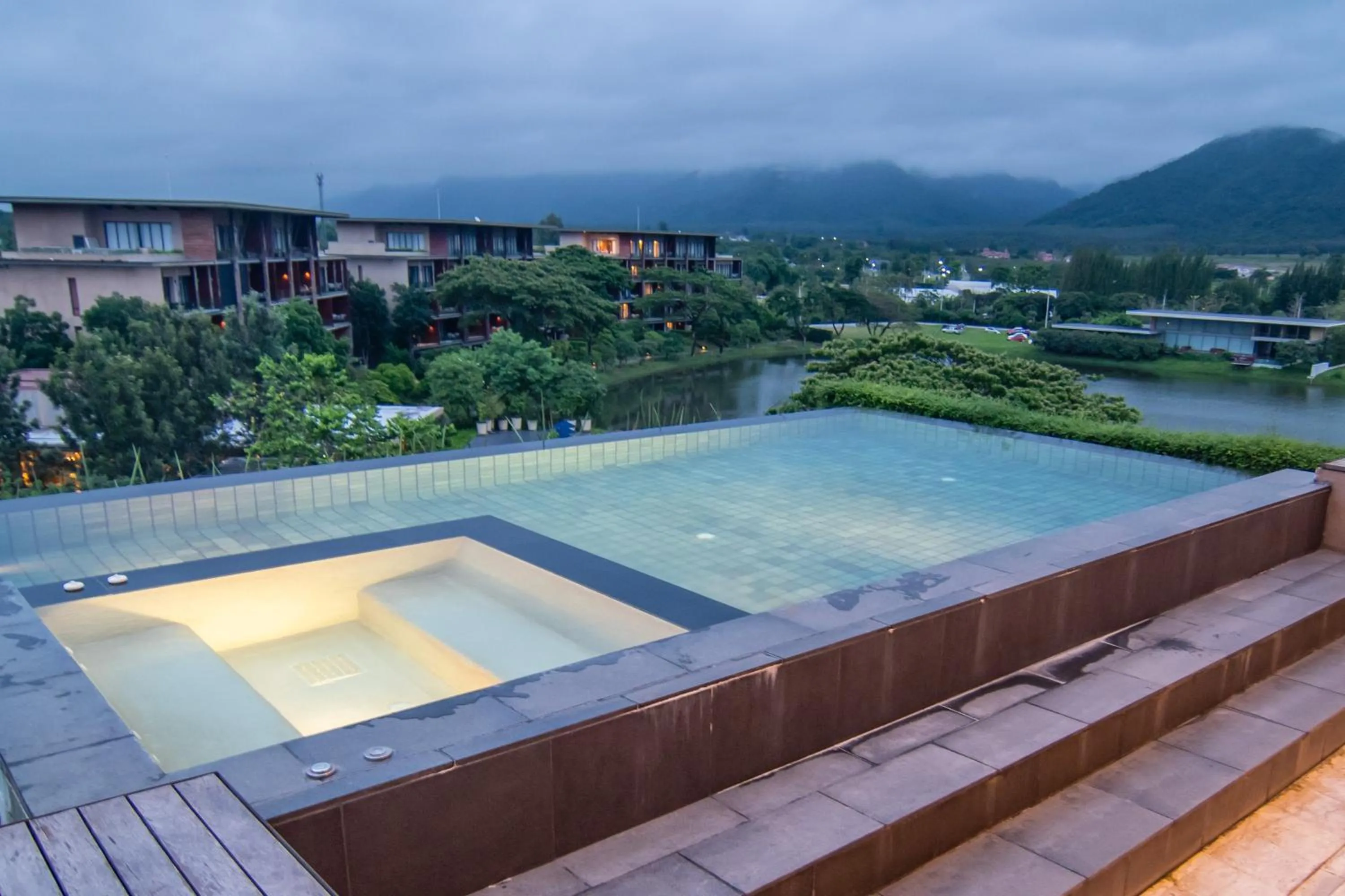 Swimming pool in Khaoyai Luxury Pool Penthouse at ATTA
