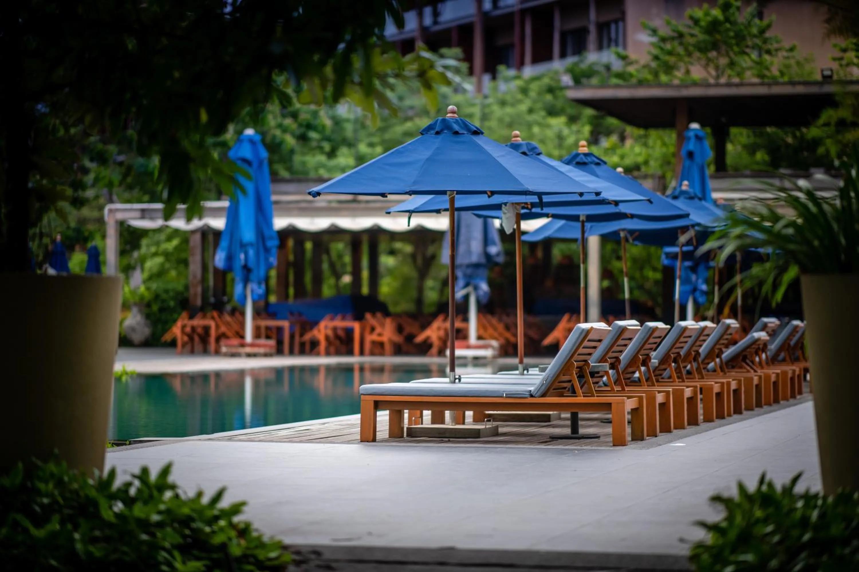 Swimming pool in Khaoyai Luxury Pool Penthouse at ATTA