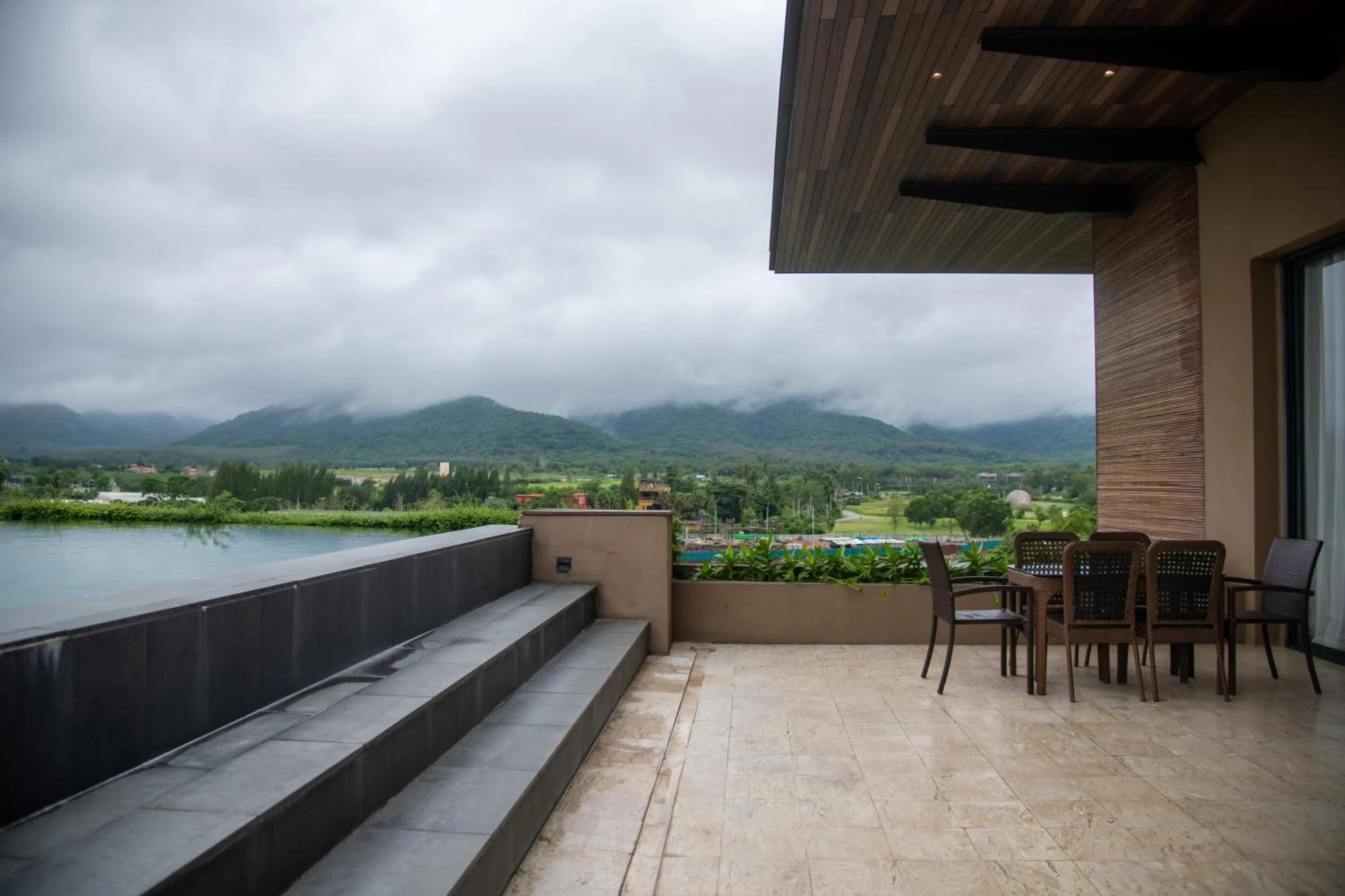 Balcony/Terrace in Khaoyai Luxury Pool Penthouse at ATTA