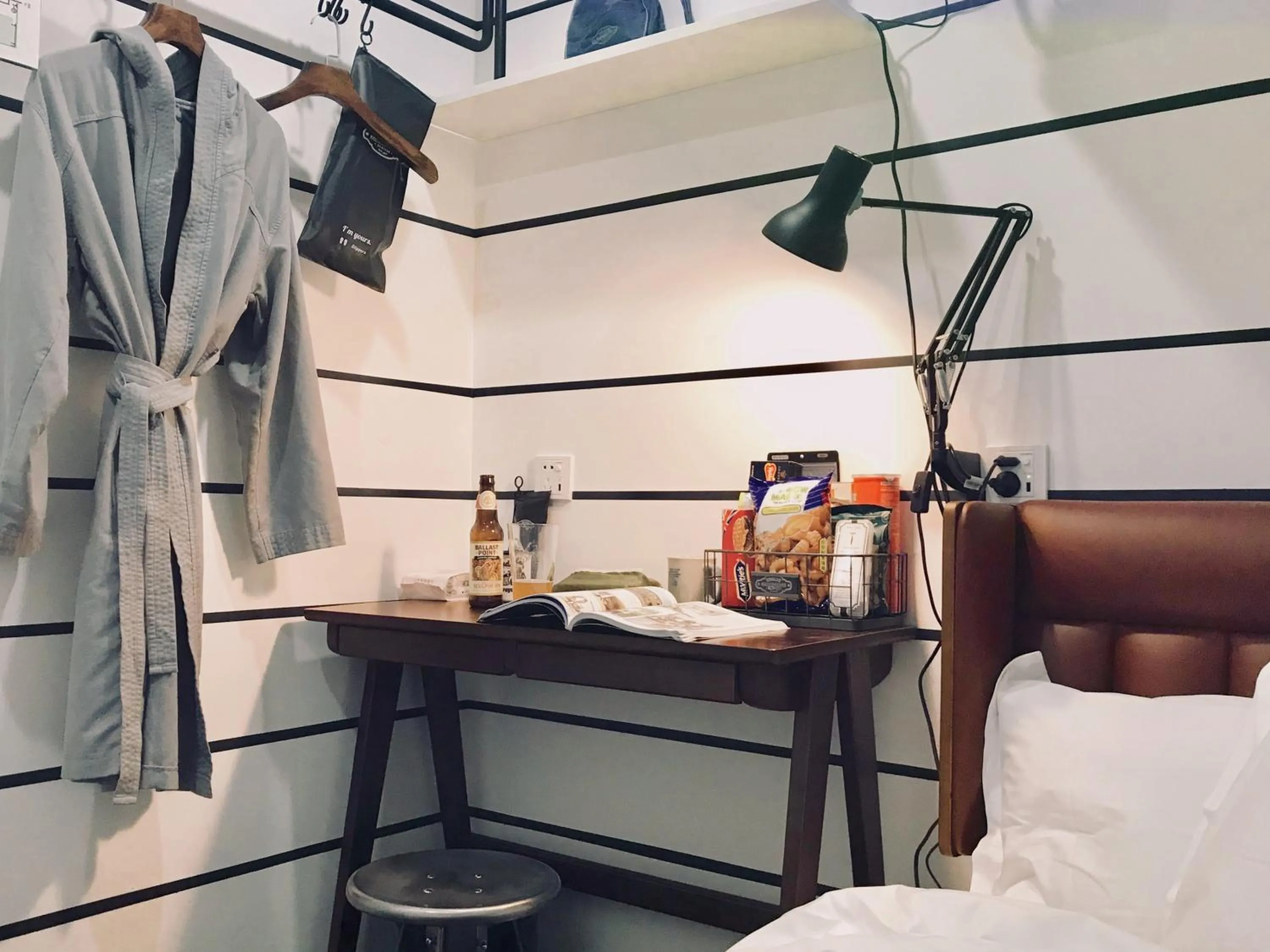 Bed in URSIDE Hotel Shanghai The Bund