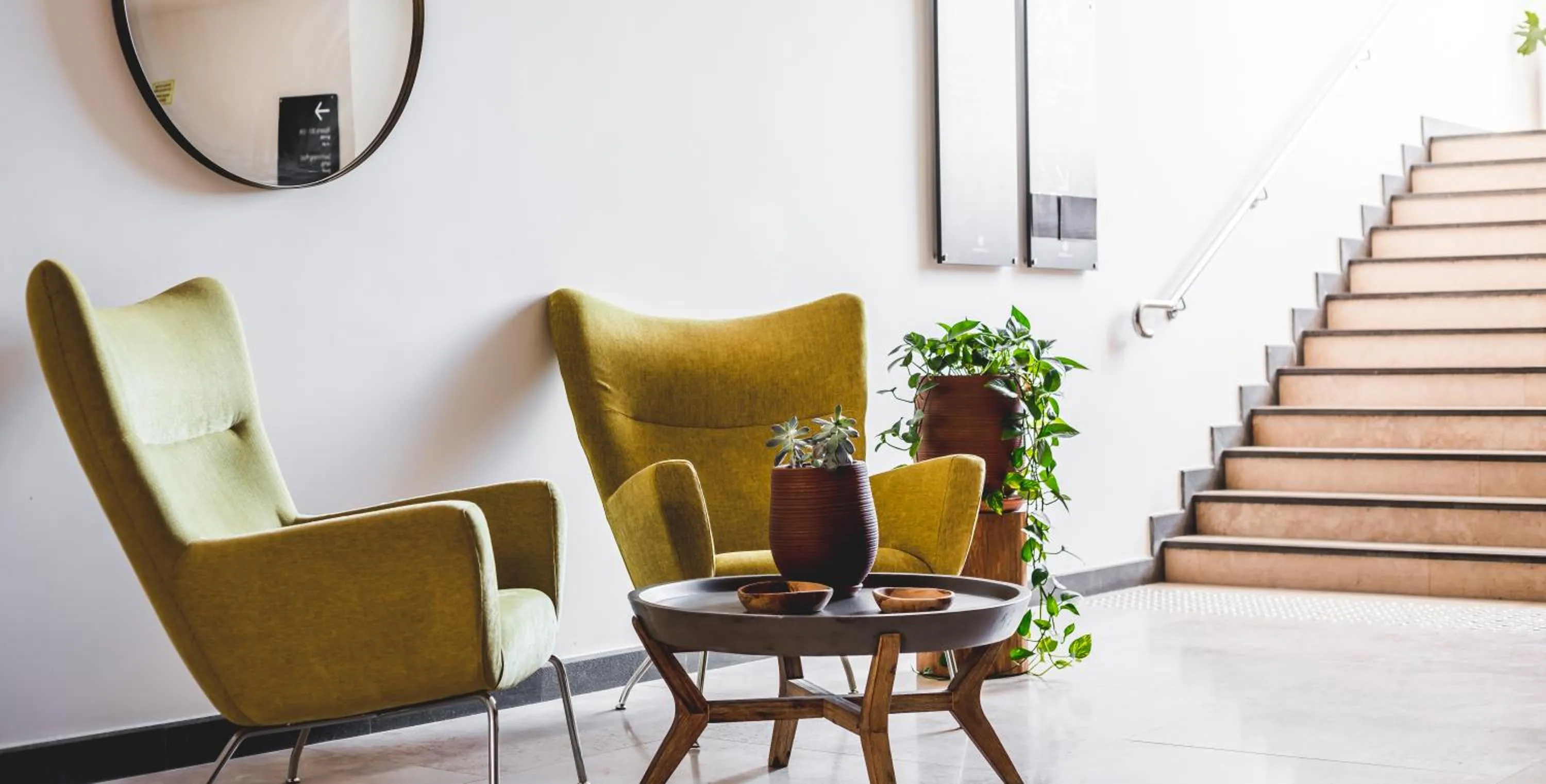 Decorative detail in Magdala Hotel