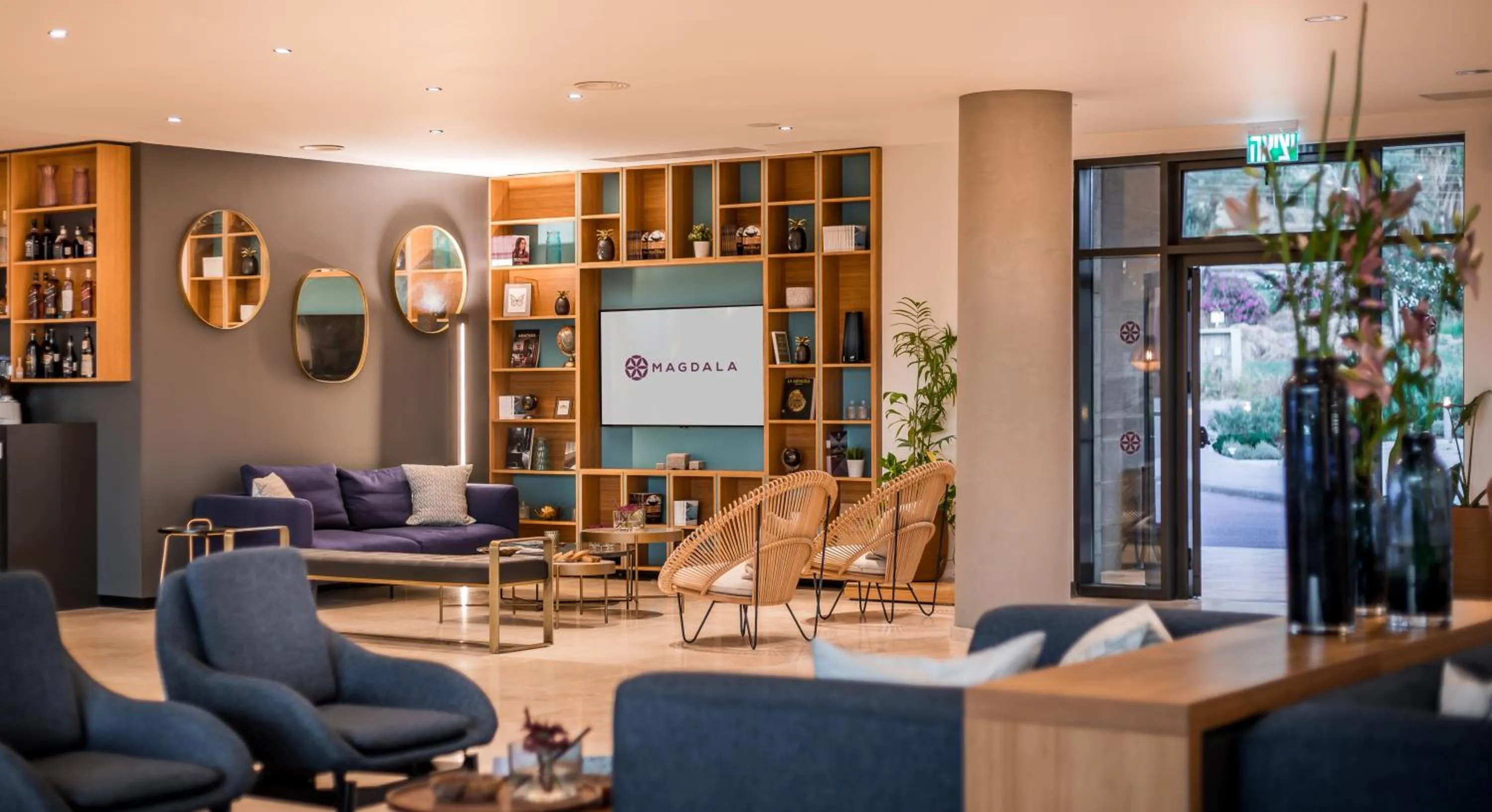 Lounge or bar in Magdala Hotel