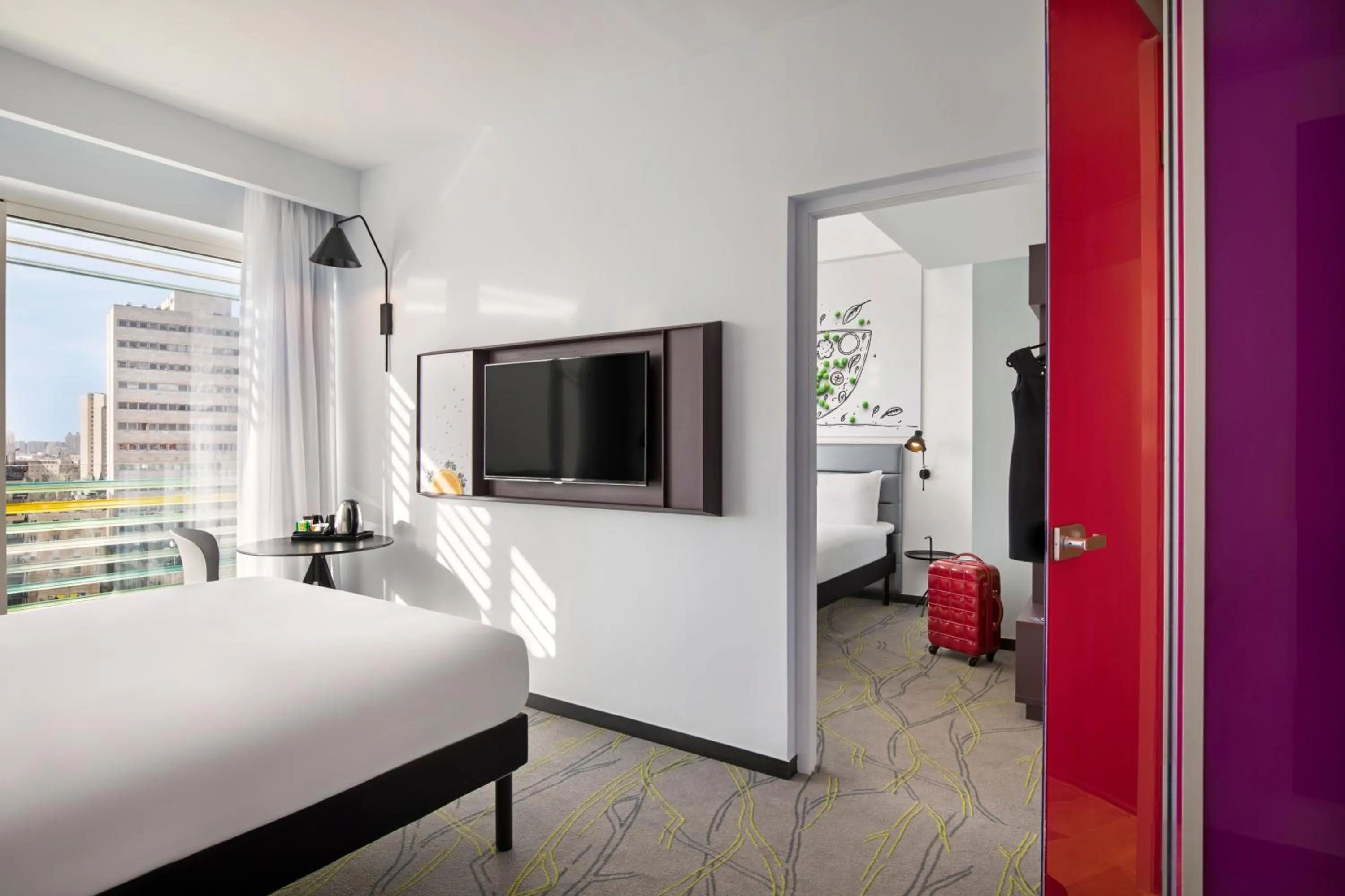 Photo of the whole room, Bed in Ibis Styles Jerusalem City Center - An AccorHotels Brand