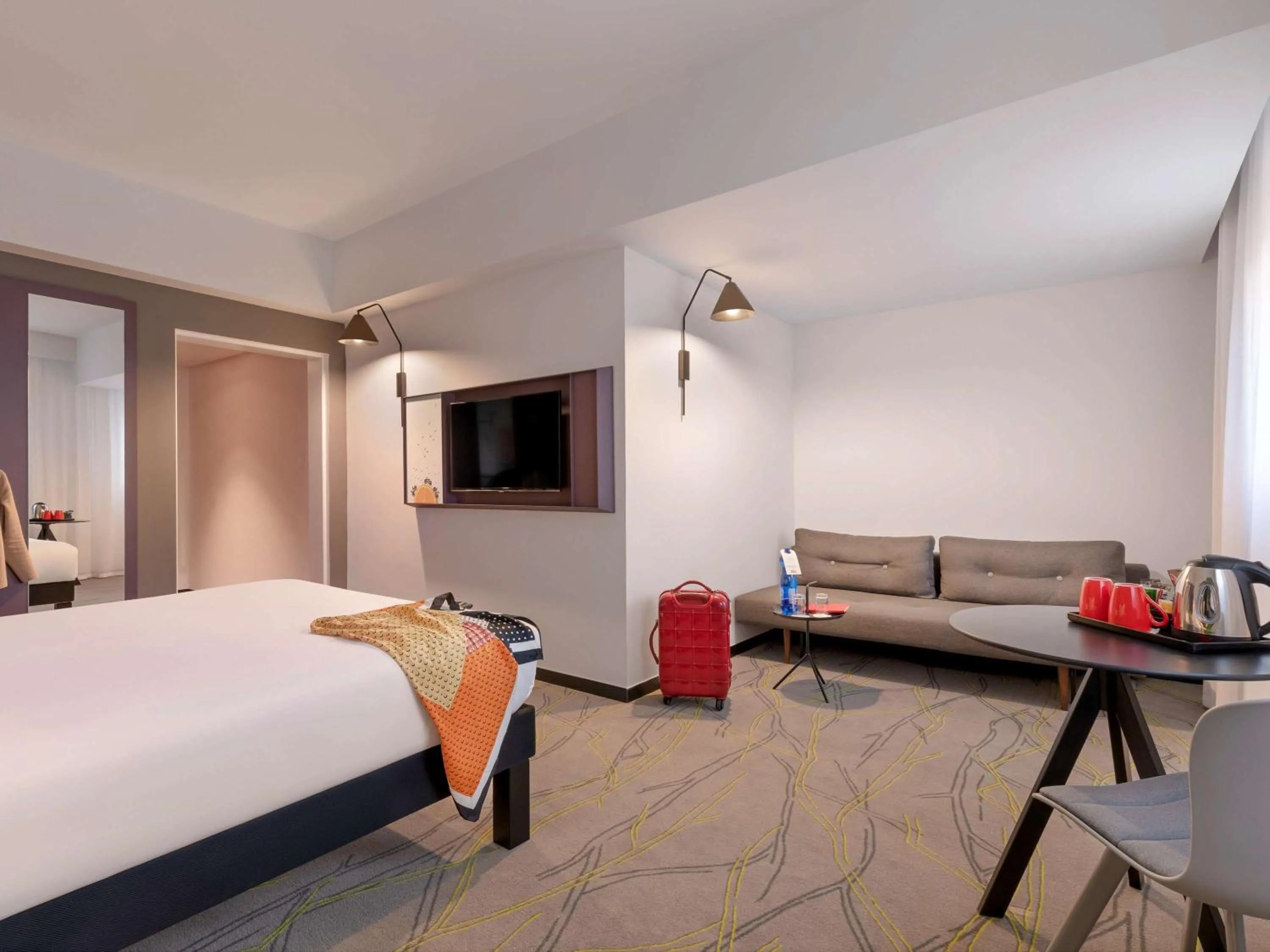 TV and multimedia, Bed in Ibis Styles Jerusalem City Center - An AccorHotels Brand
