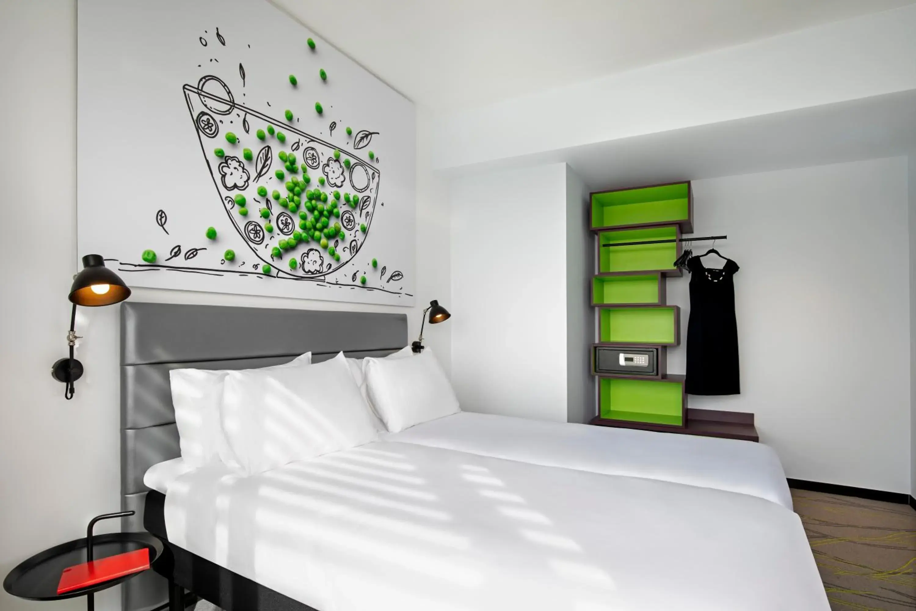 Standard Twin Room with Balcony in Ibis Styles Jerusalem City Center - An AccorHotels Brand Standard Twin Room with Balcony in Ibis Styles Jerusalem City Center - An AccorHotels Brand