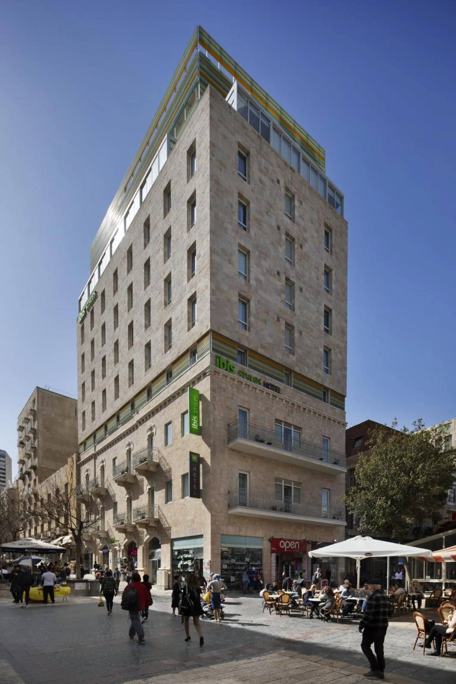 Facade/entrance in Ibis Styles Jerusalem City Center - An AccorHotels Brand