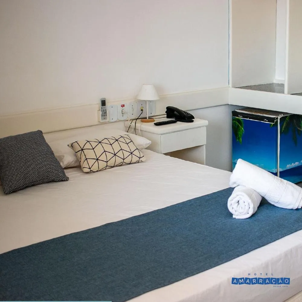 Bed in Hotel Amarração
