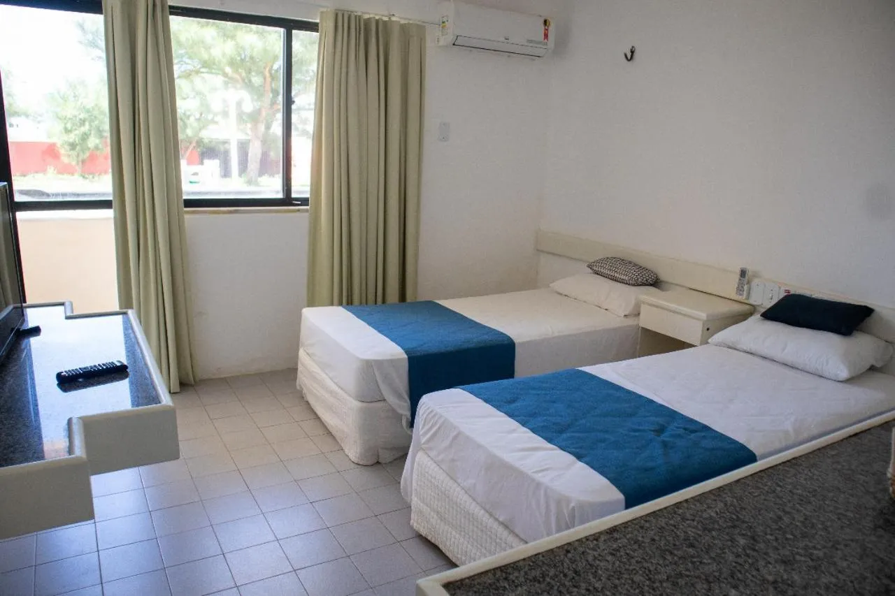 Bed in Hotel Amarração