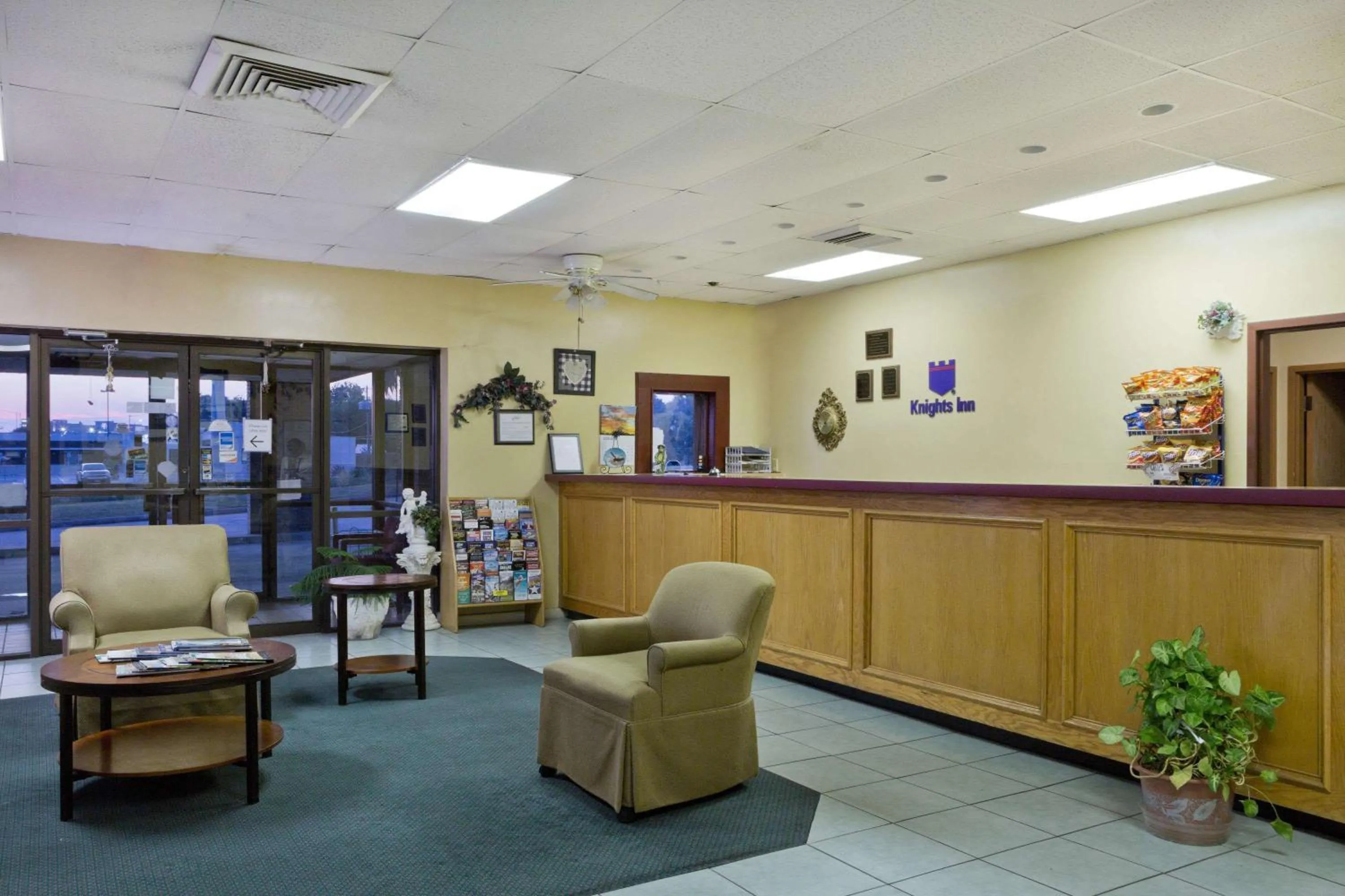 Lobby or reception in Knights Inn Brenham