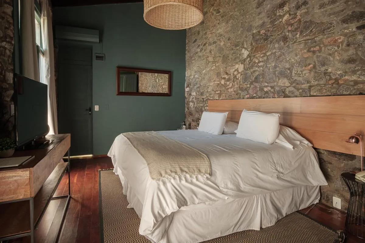 Bed in Posada Plaza Mayor