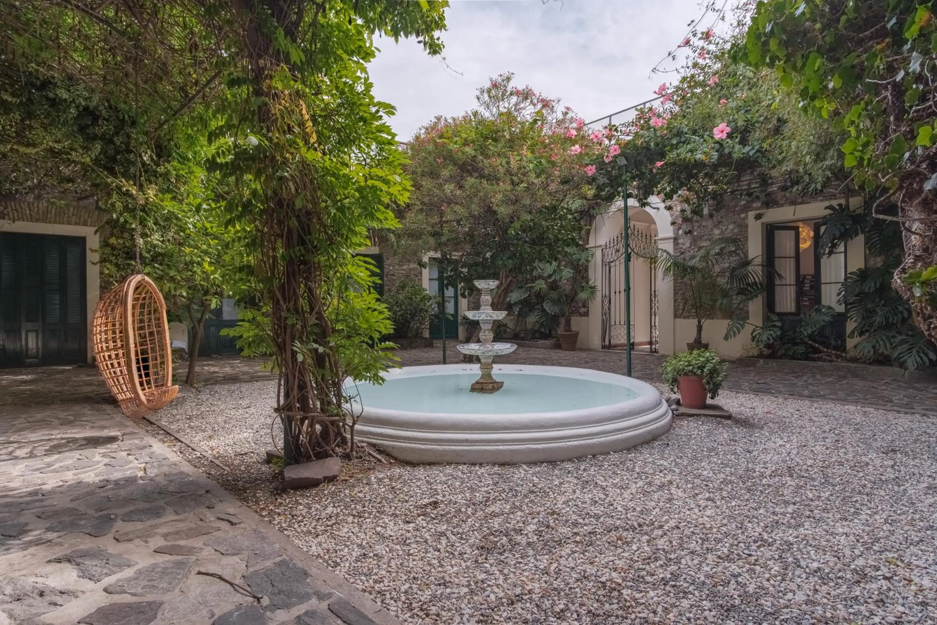 Garden in Posada Plaza Mayor