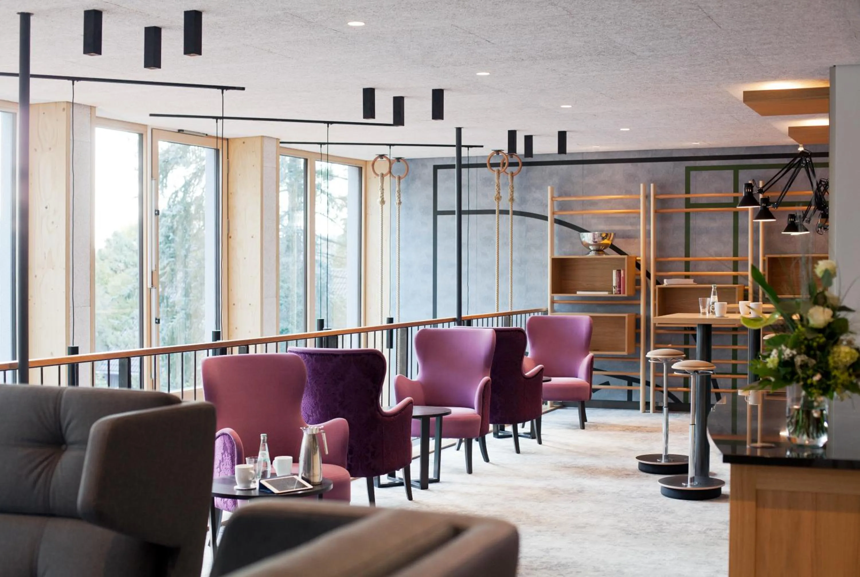 Lounge or bar in Schulhaus Hotel