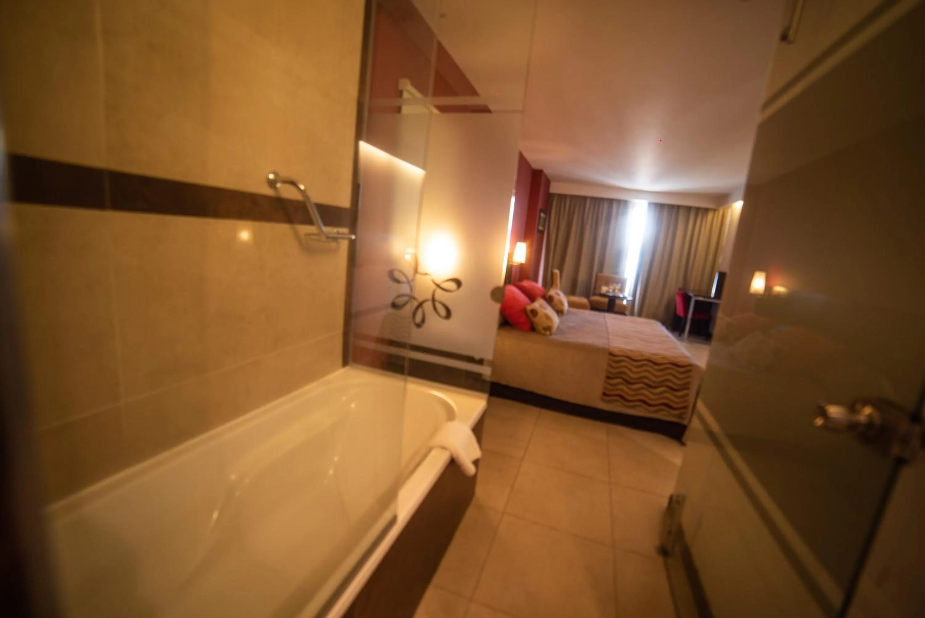 Bed in Hotel Estilo MB - Villa Carlos Paz