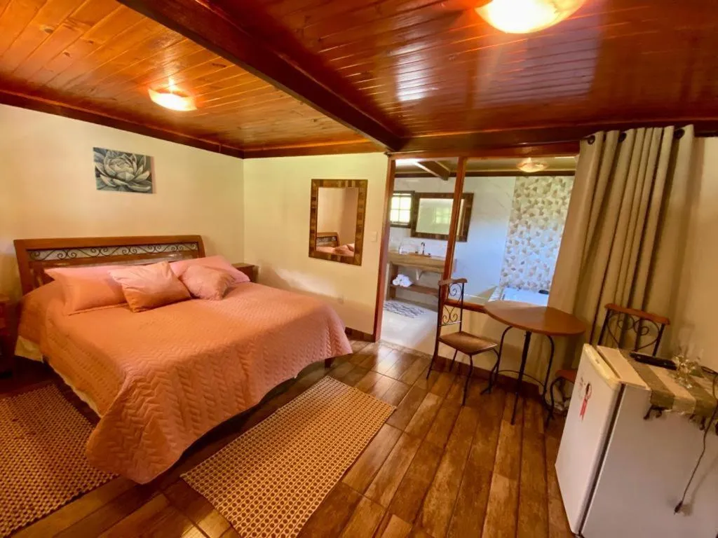 Bed in Pousada Vale da Represa