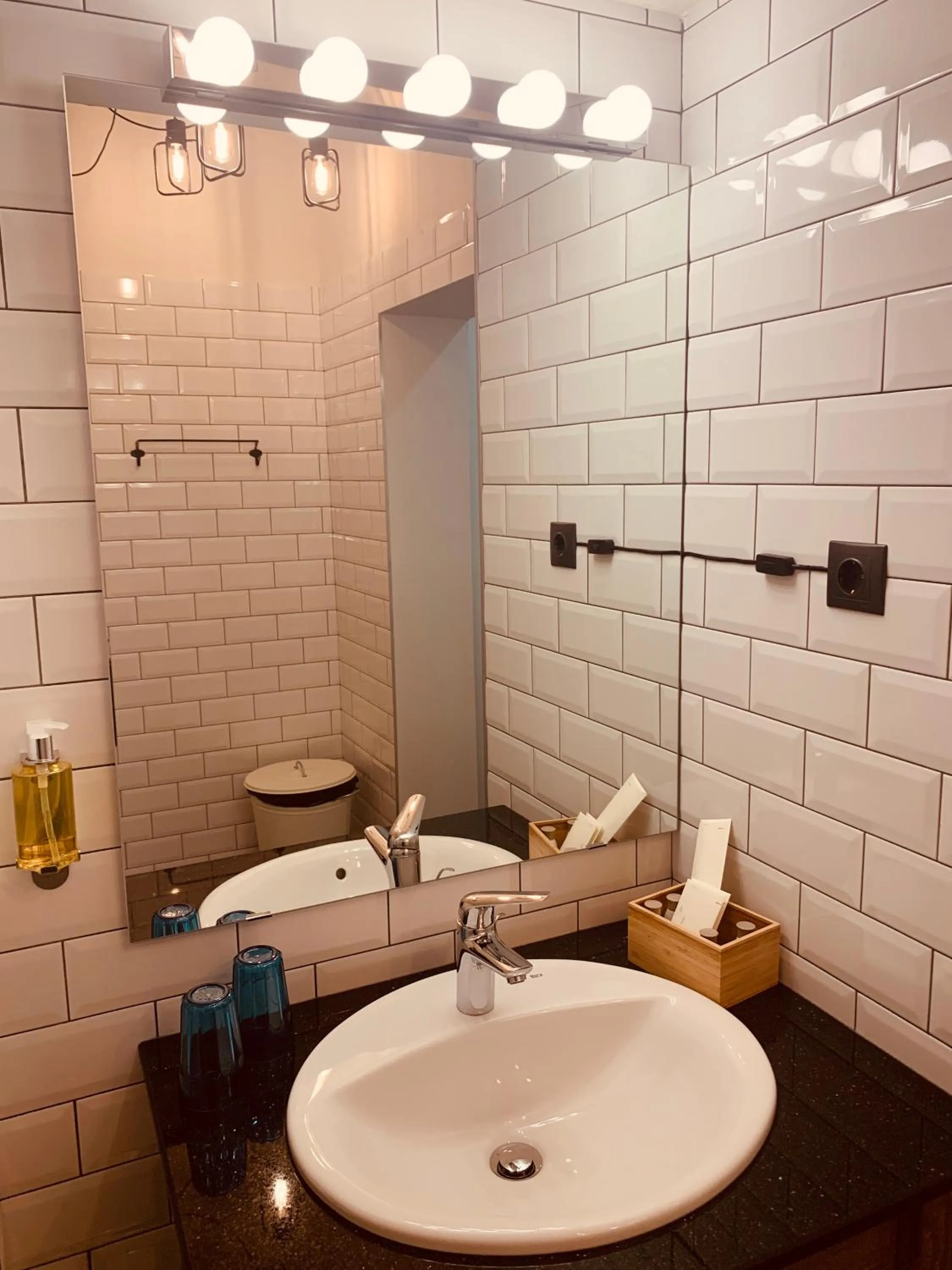 Bathroom in KABAN BOUTIQUE HOTEL - 5Star Central Villa in Vatra Dornei