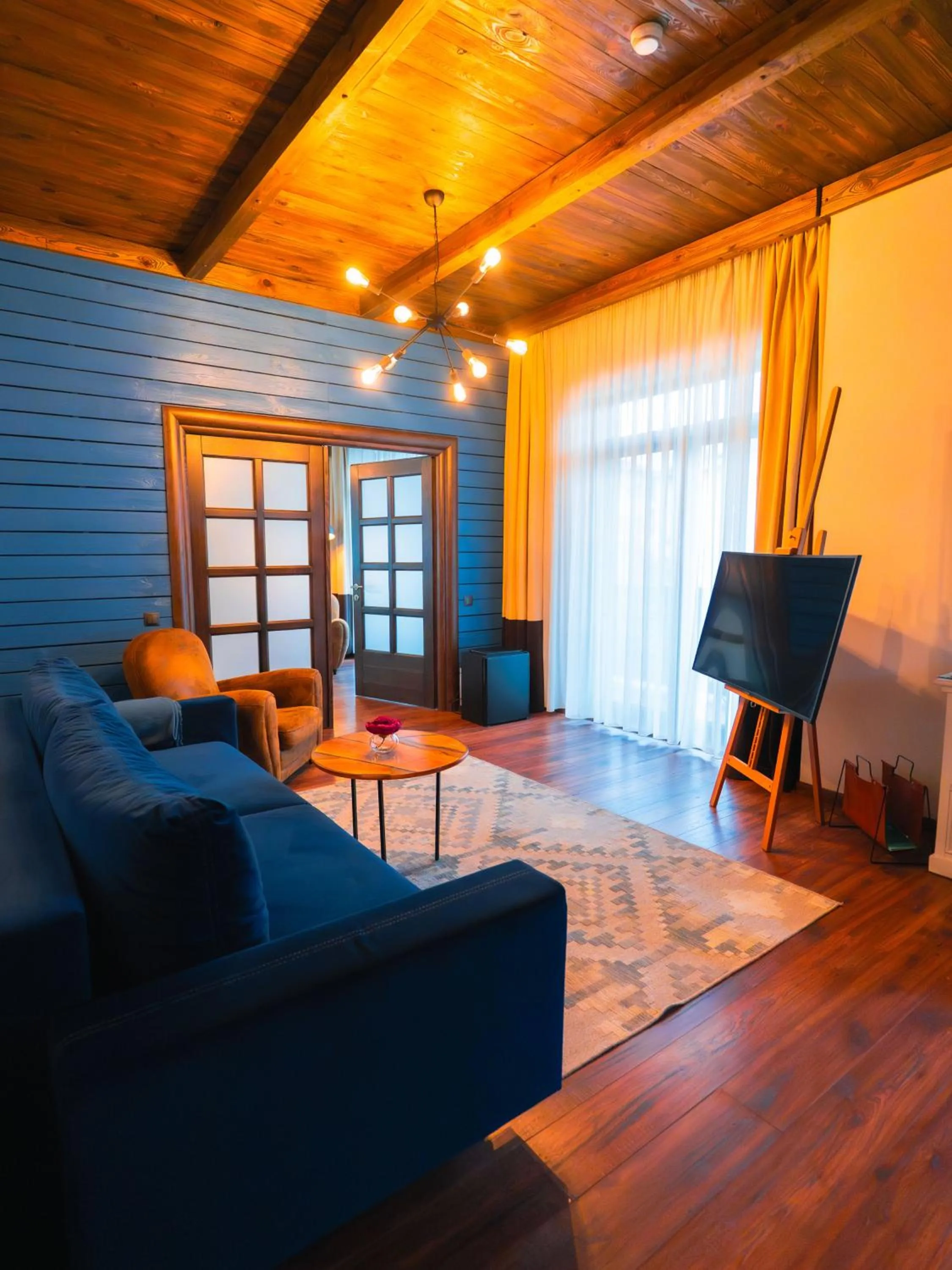 Living room in KABAN BOUTIQUE HOTEL - 5Star Central Villa in Vatra Dornei