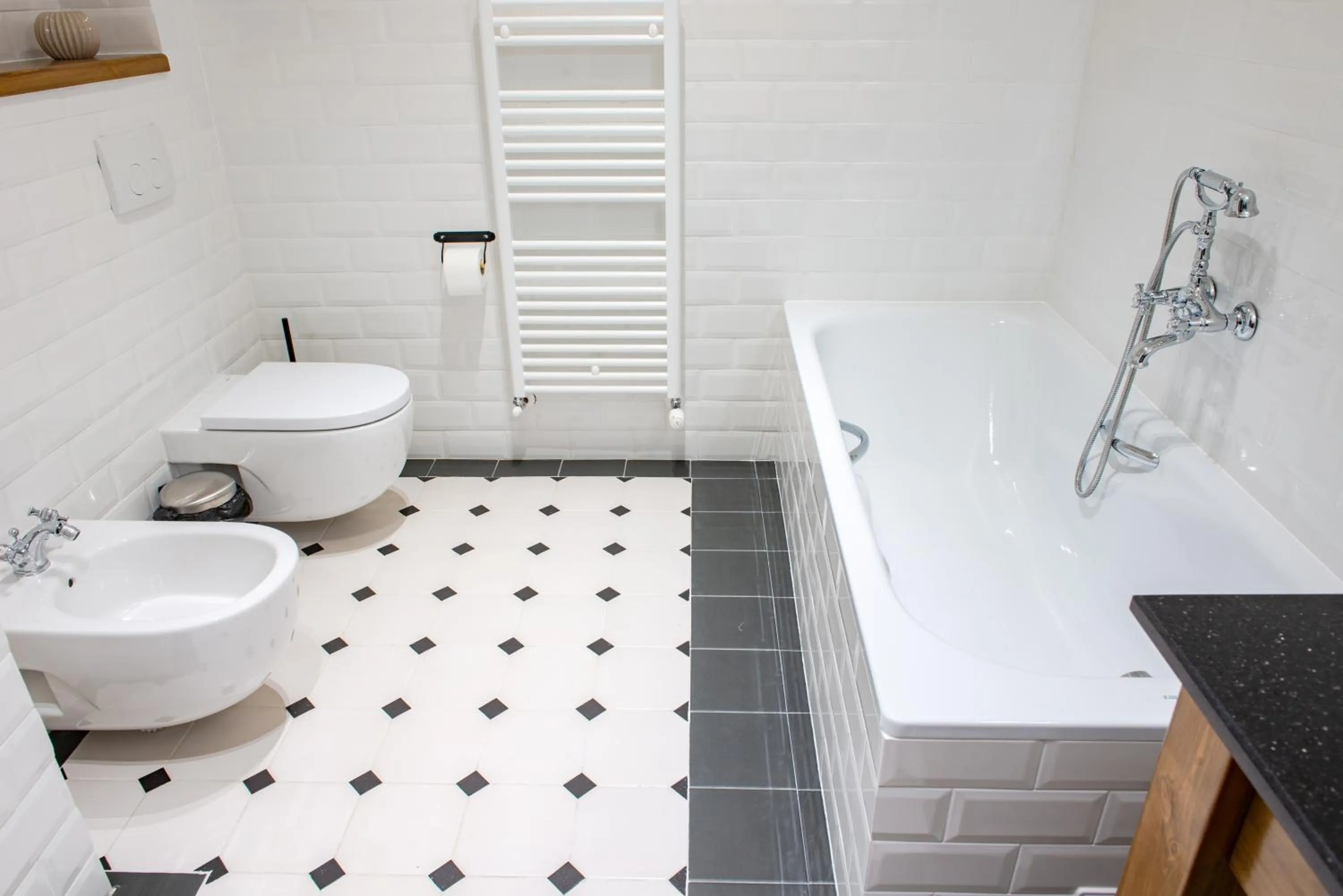 Bathroom in KABAN BOUTIQUE HOTEL - 5Star Central Villa in Vatra Dornei