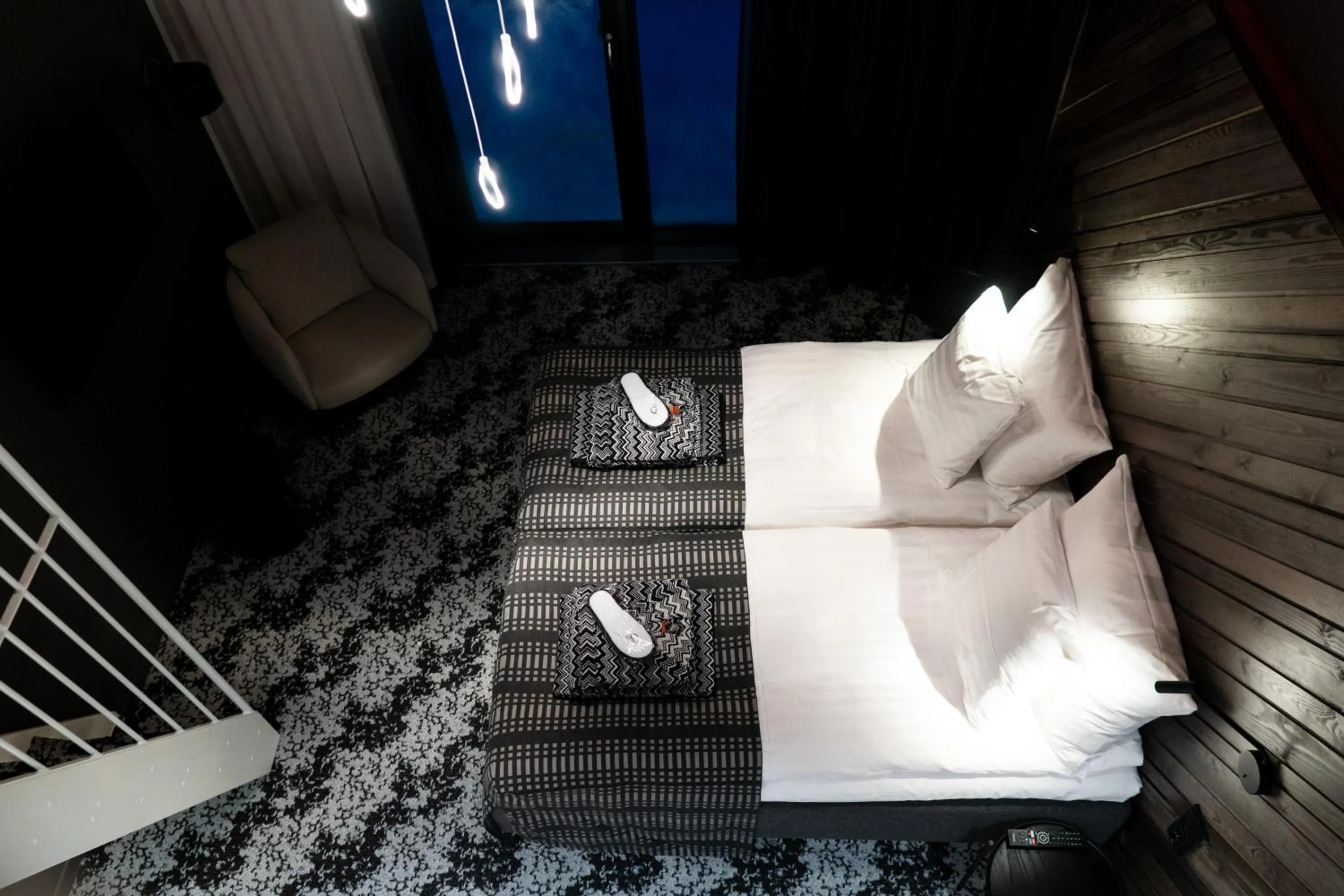 Bed in Design Hotel Levi