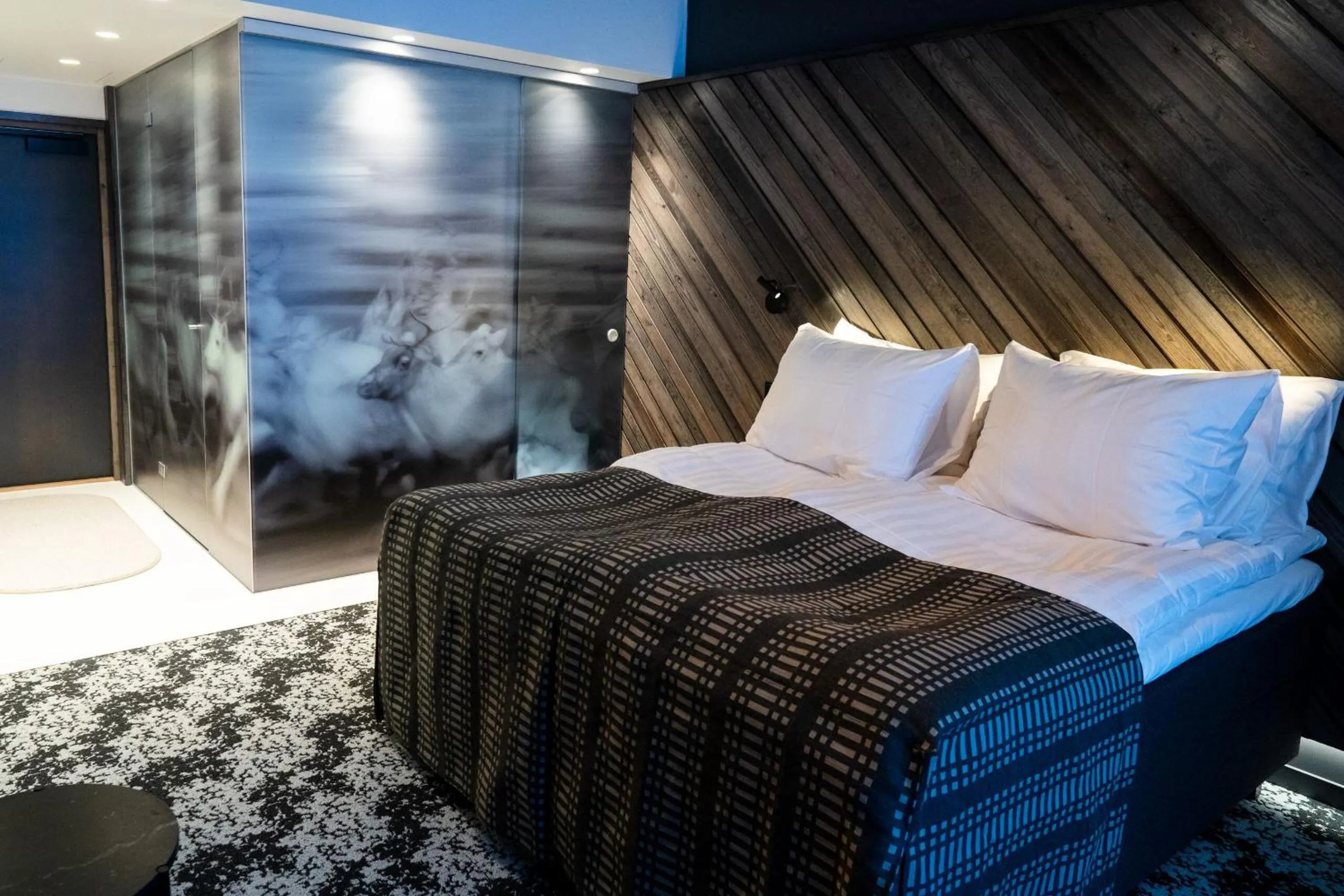 Photo of the whole room, Bed in Design Hotel Levi