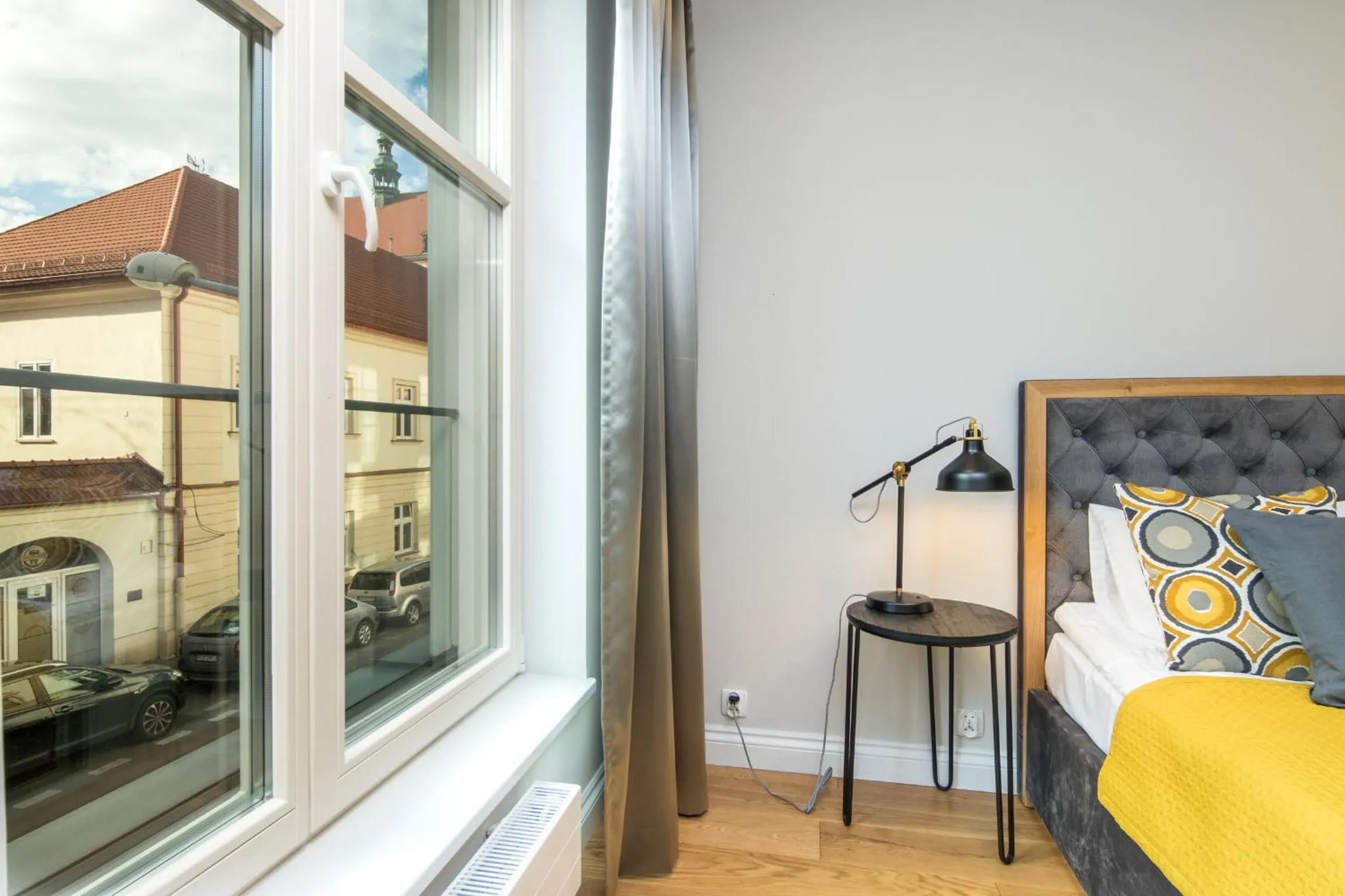 View (from property/room), Bed in Old Town Premium Queen`s Apartments