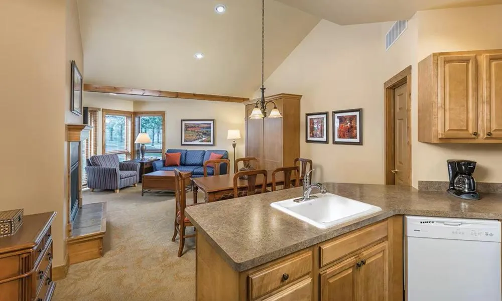 Living room in WorldMark Galena