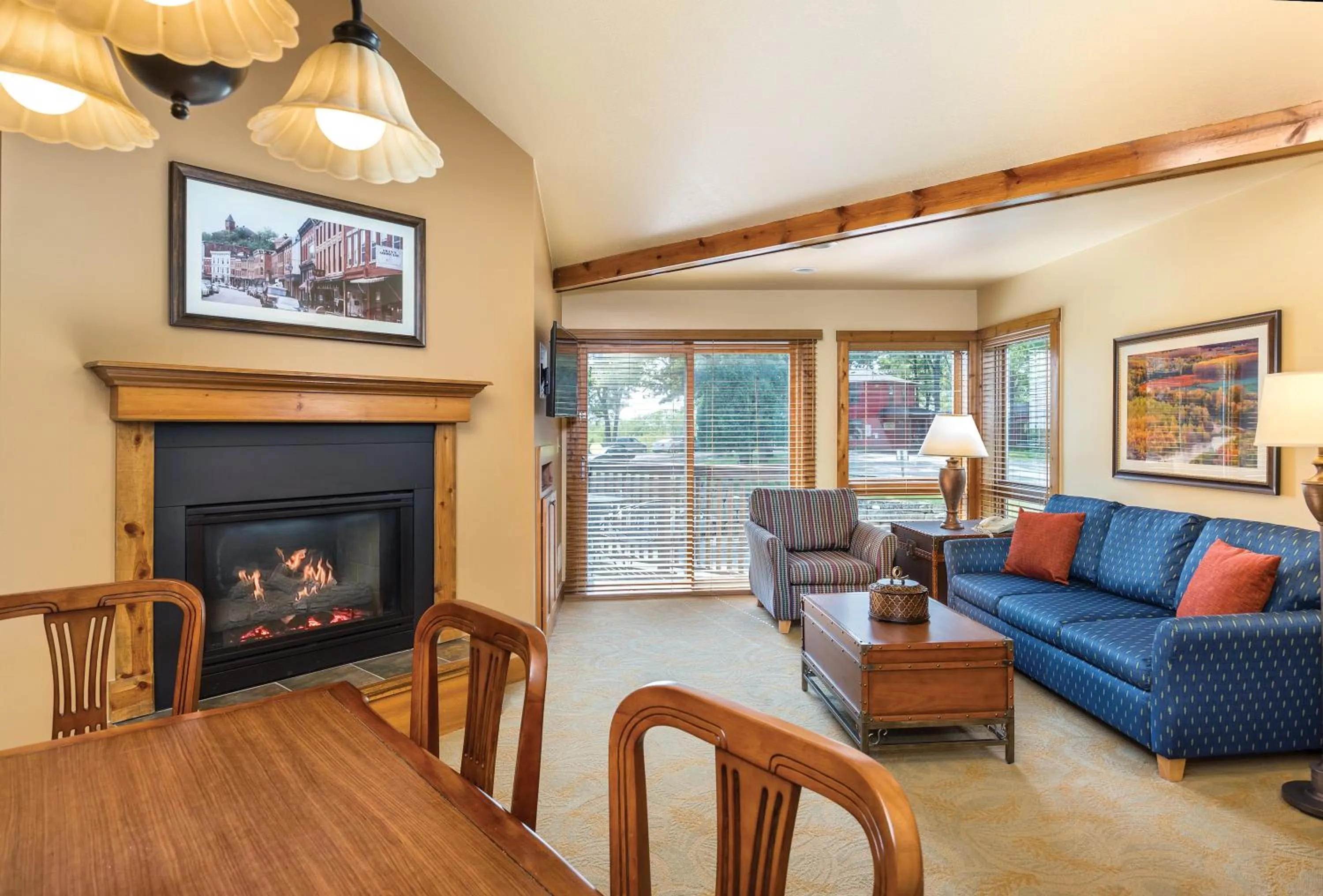 Living room in WorldMark Galena