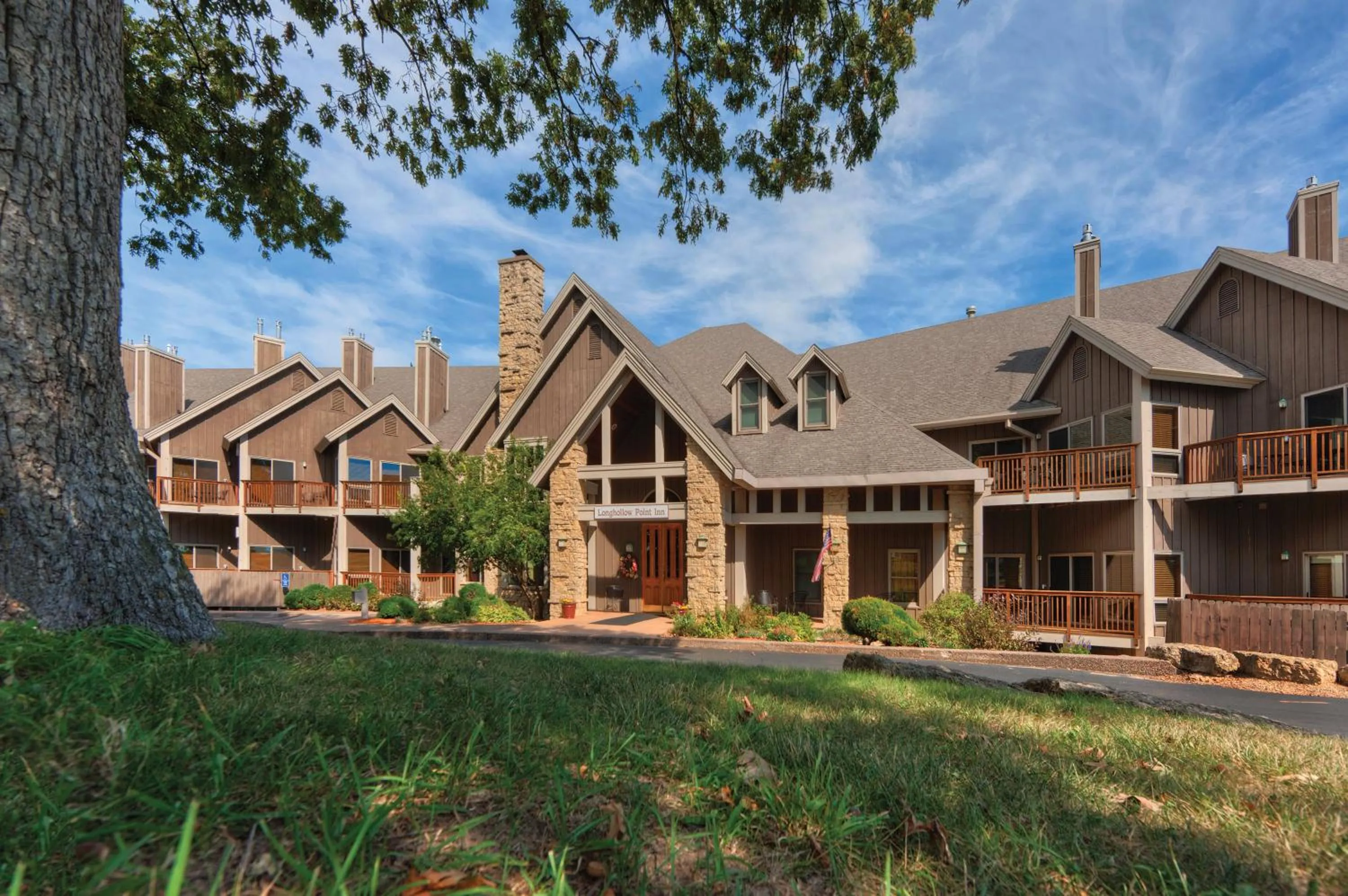 Facade/entrance in WorldMark Galena