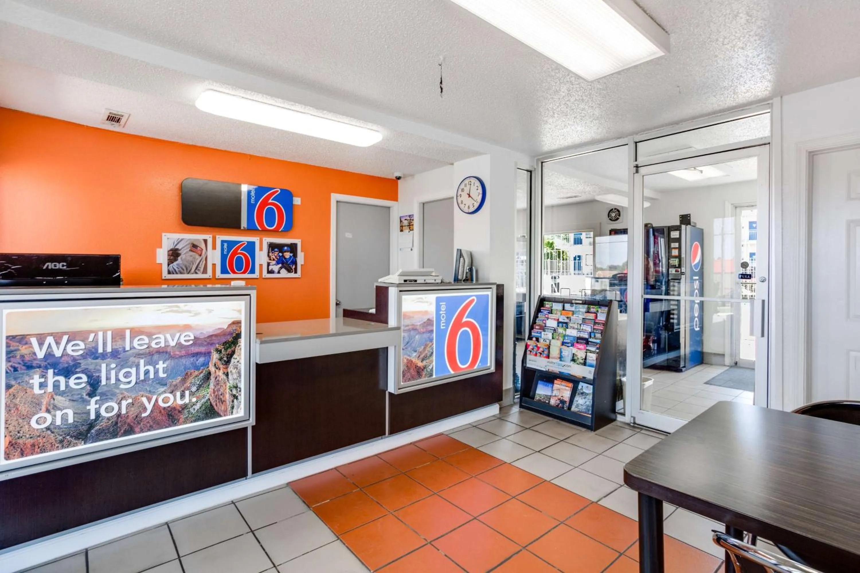 Property logo or sign in Motel 6-Fayetteville, AR