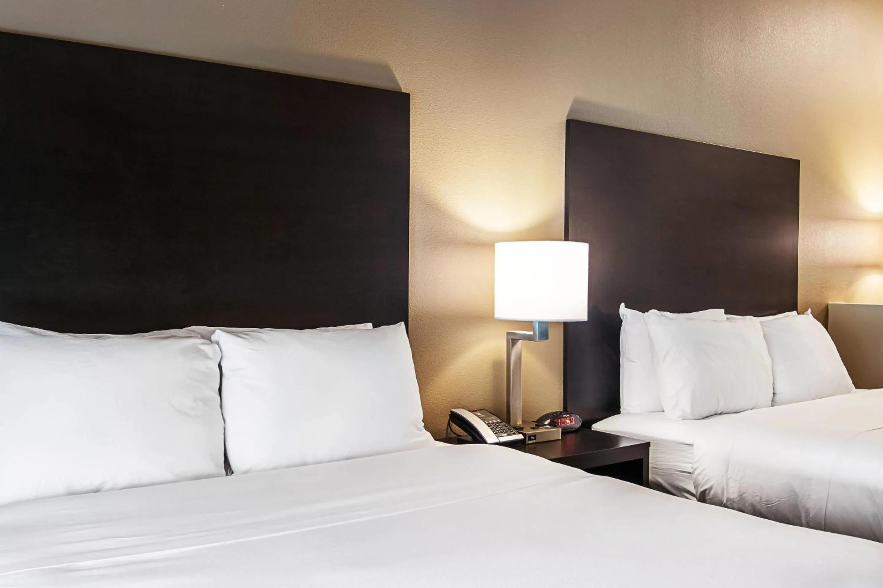 Bedroom, Bed in Comfort Suites Wooster near University Campus