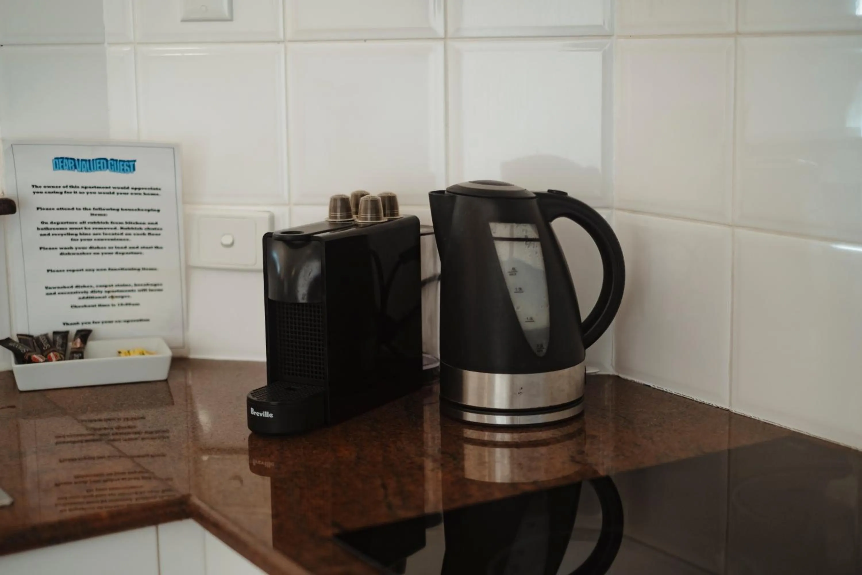 Coffee/tea facilities in Salerno On The Beach