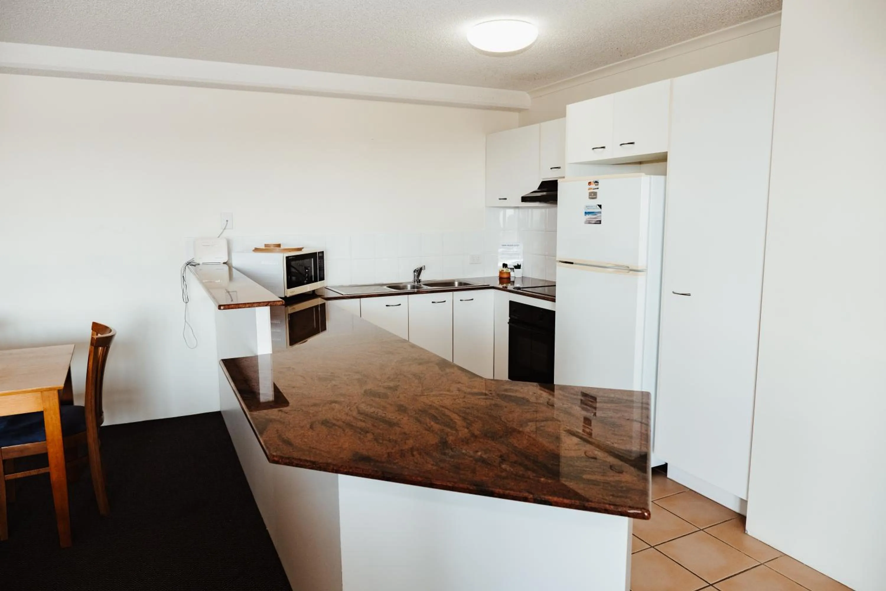 Kitchen or kitchenette in Salerno On The Beach