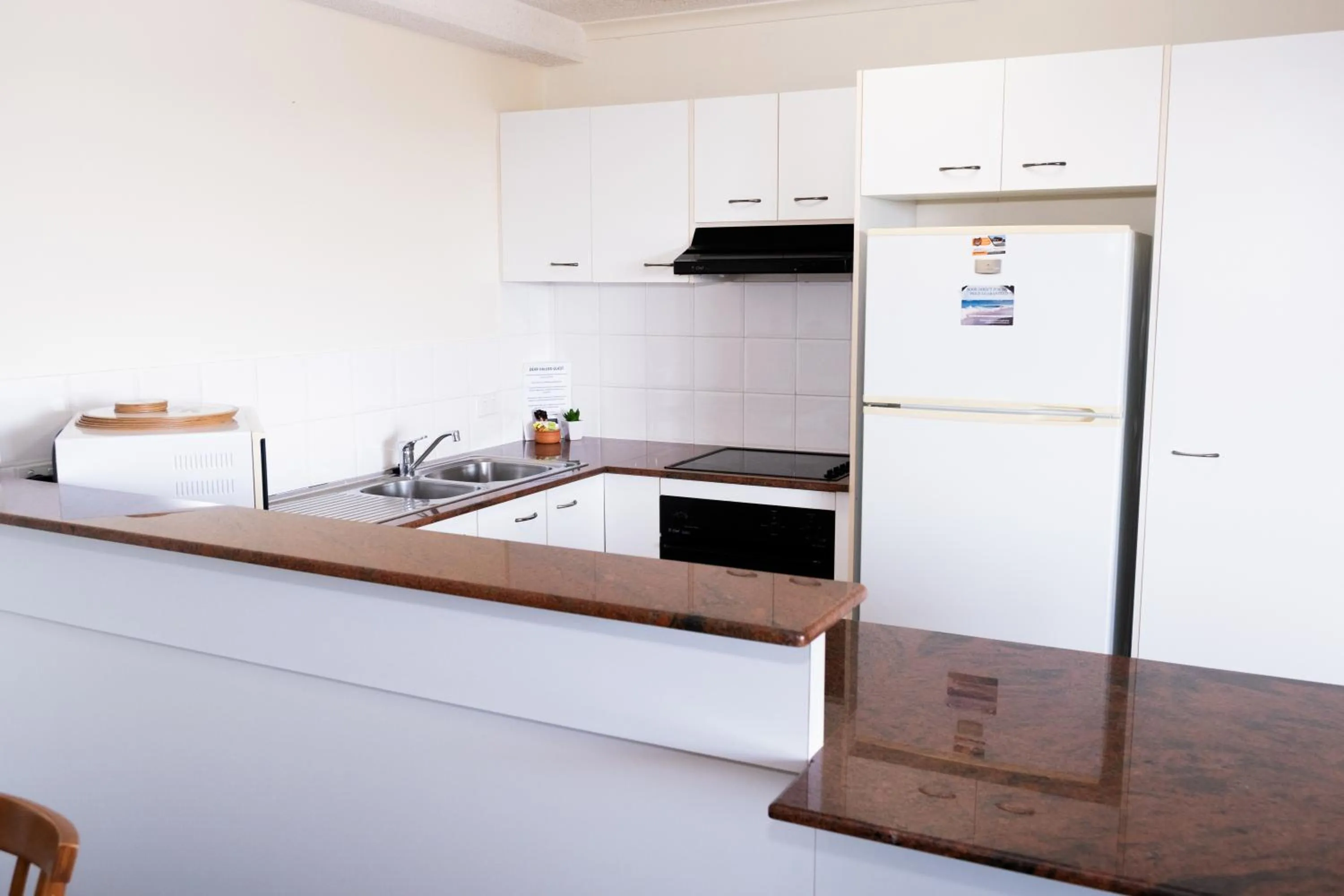 Kitchen or kitchenette, Bed in Salerno On The Beach