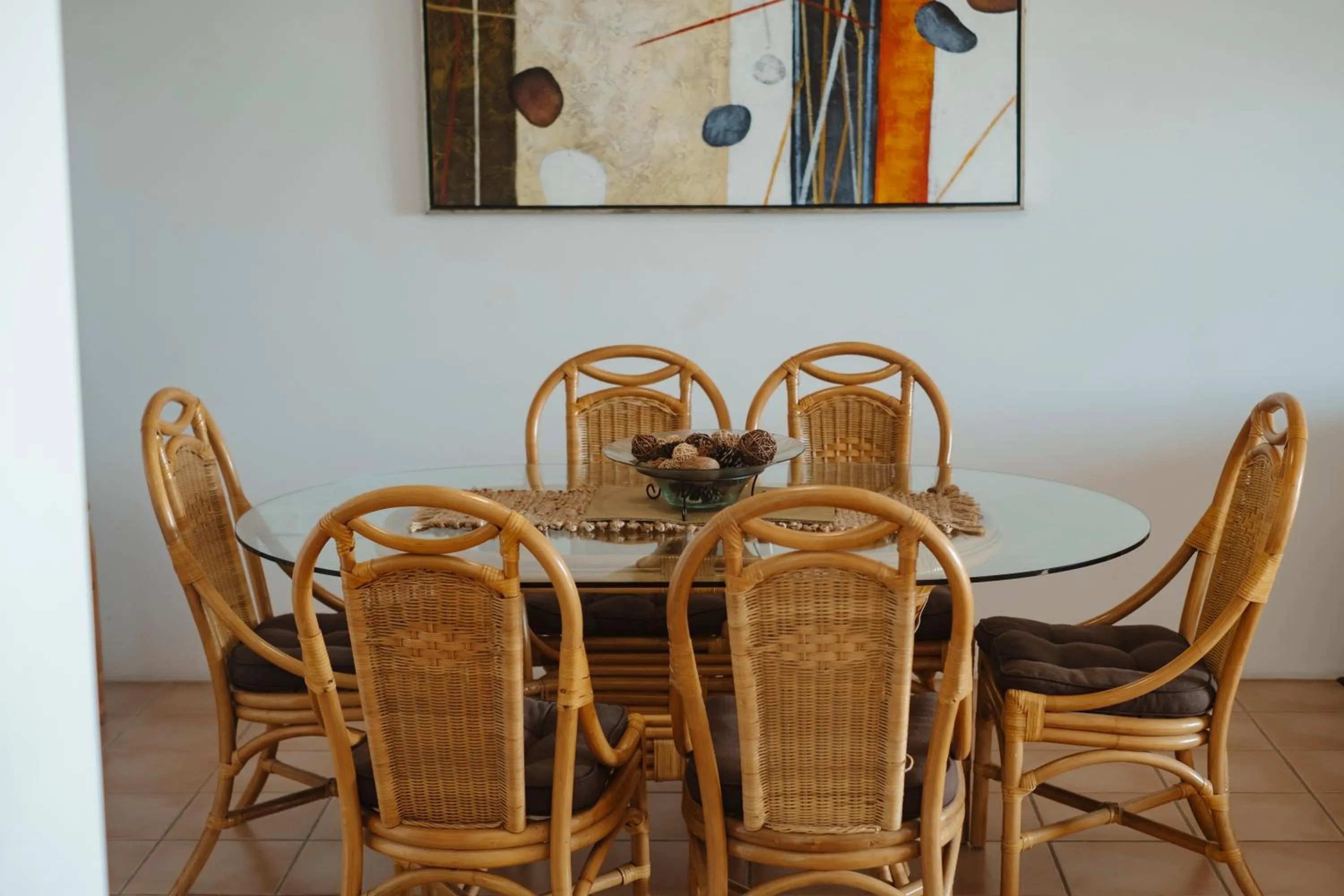 Dining area in Salerno On The Beach