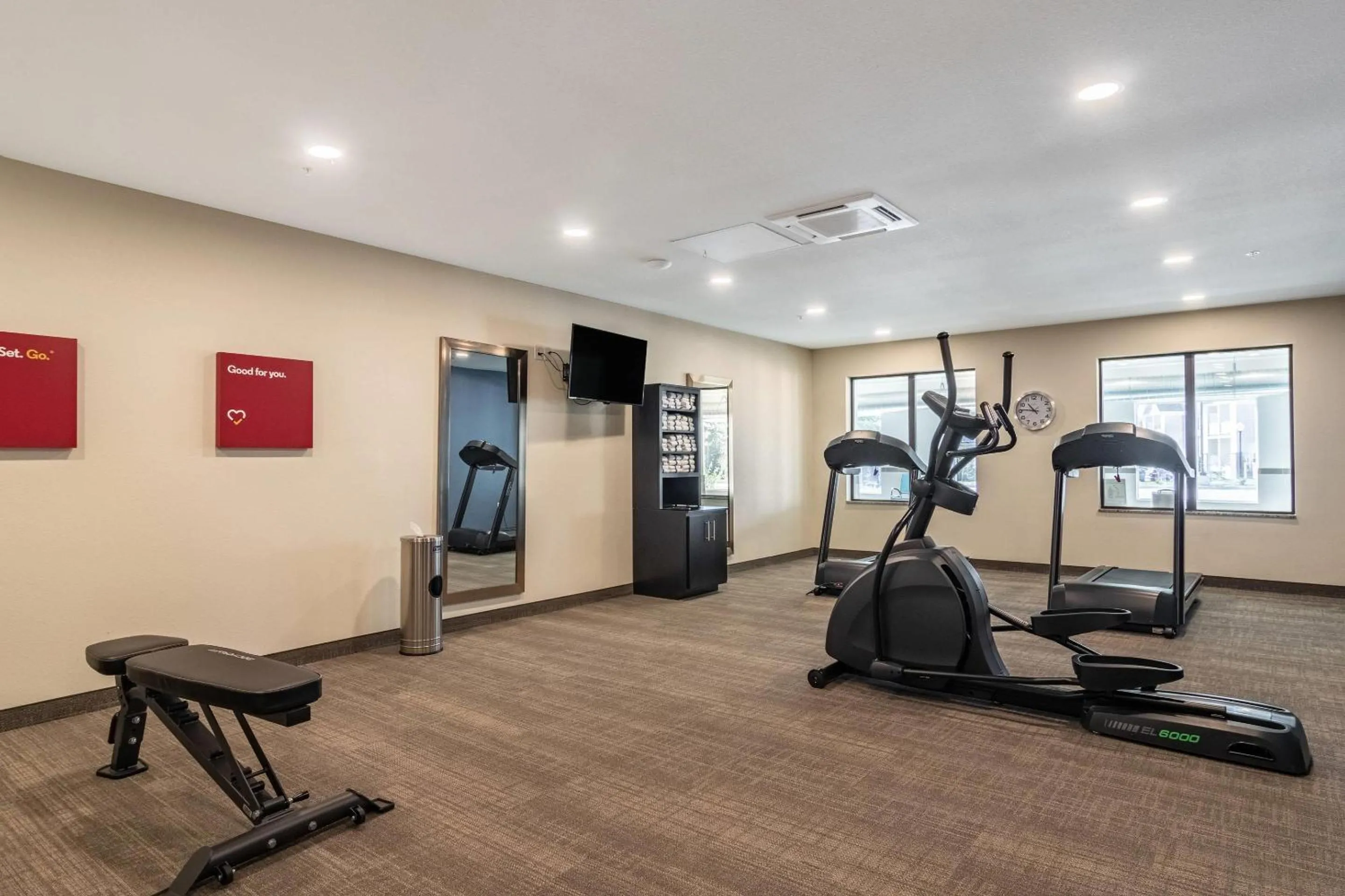 Fitness centre/facilities in Comfort Suites Brunswick - Cleveland Southwest