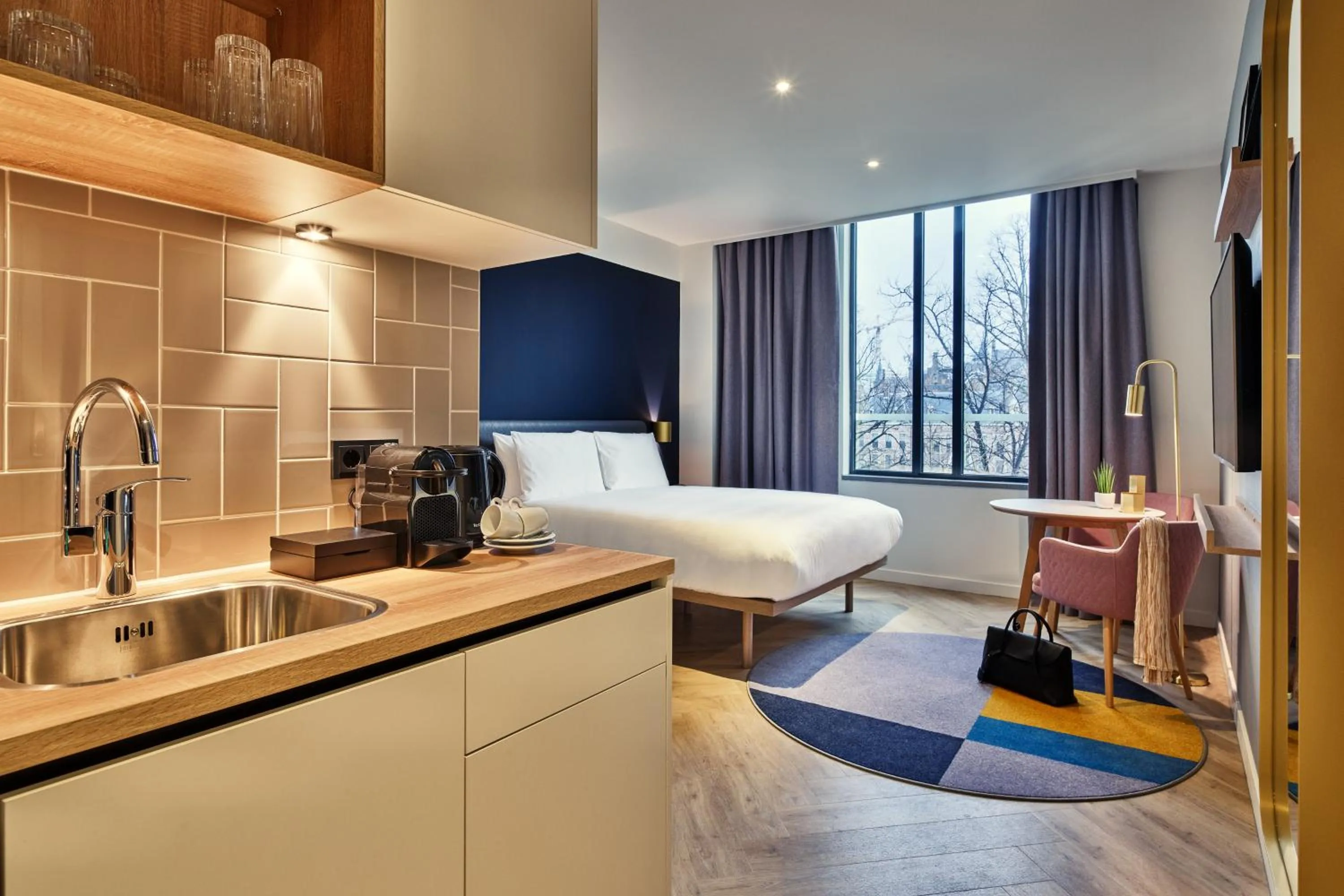 Kitchen or kitchenette in Staybridge Suites The Hague - Parliament by IHG