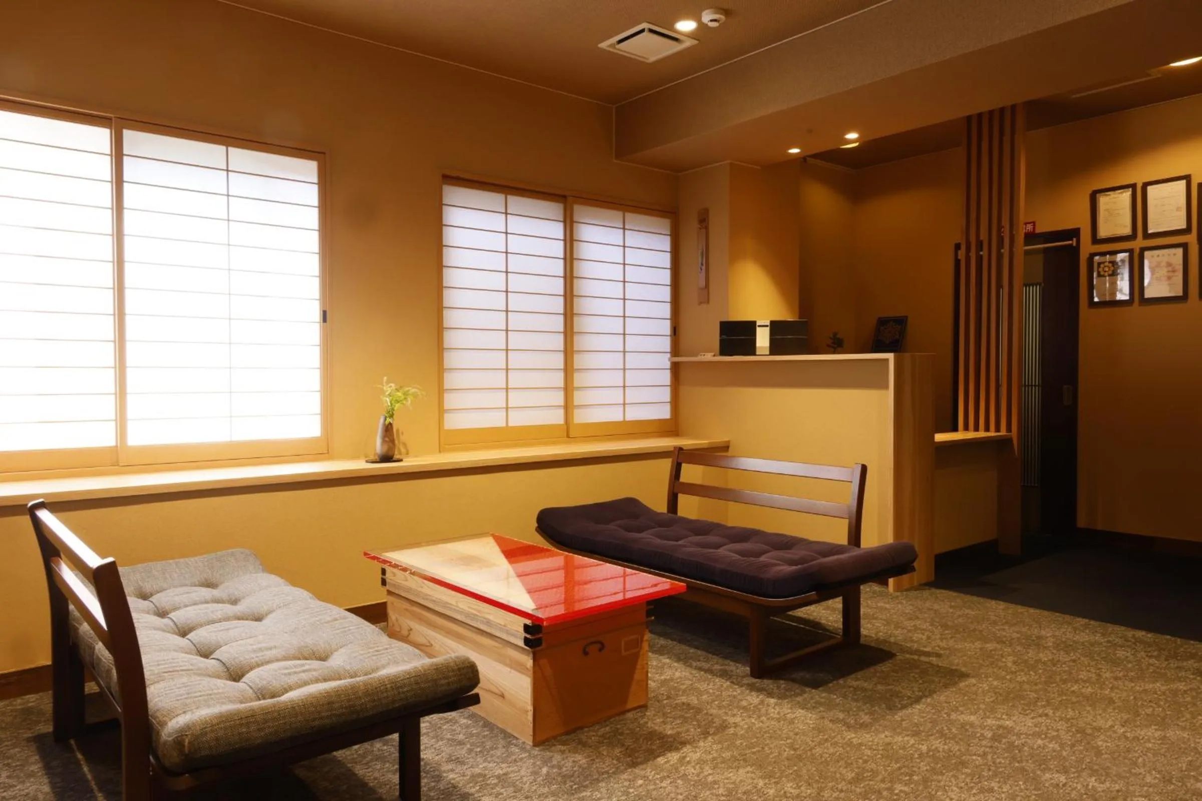 Lobby or reception in Towa Ryokan