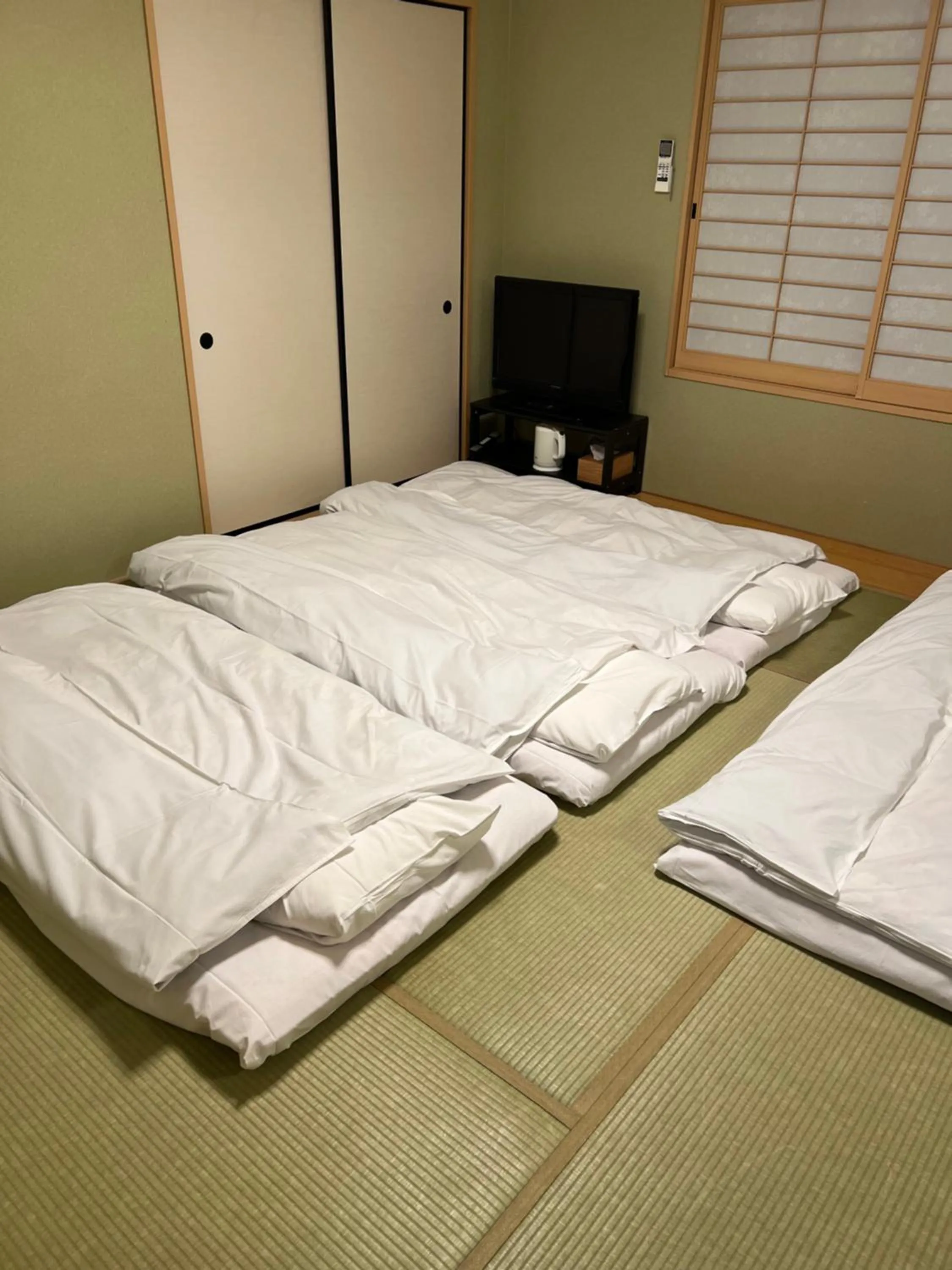 Bed in Towa Ryokan