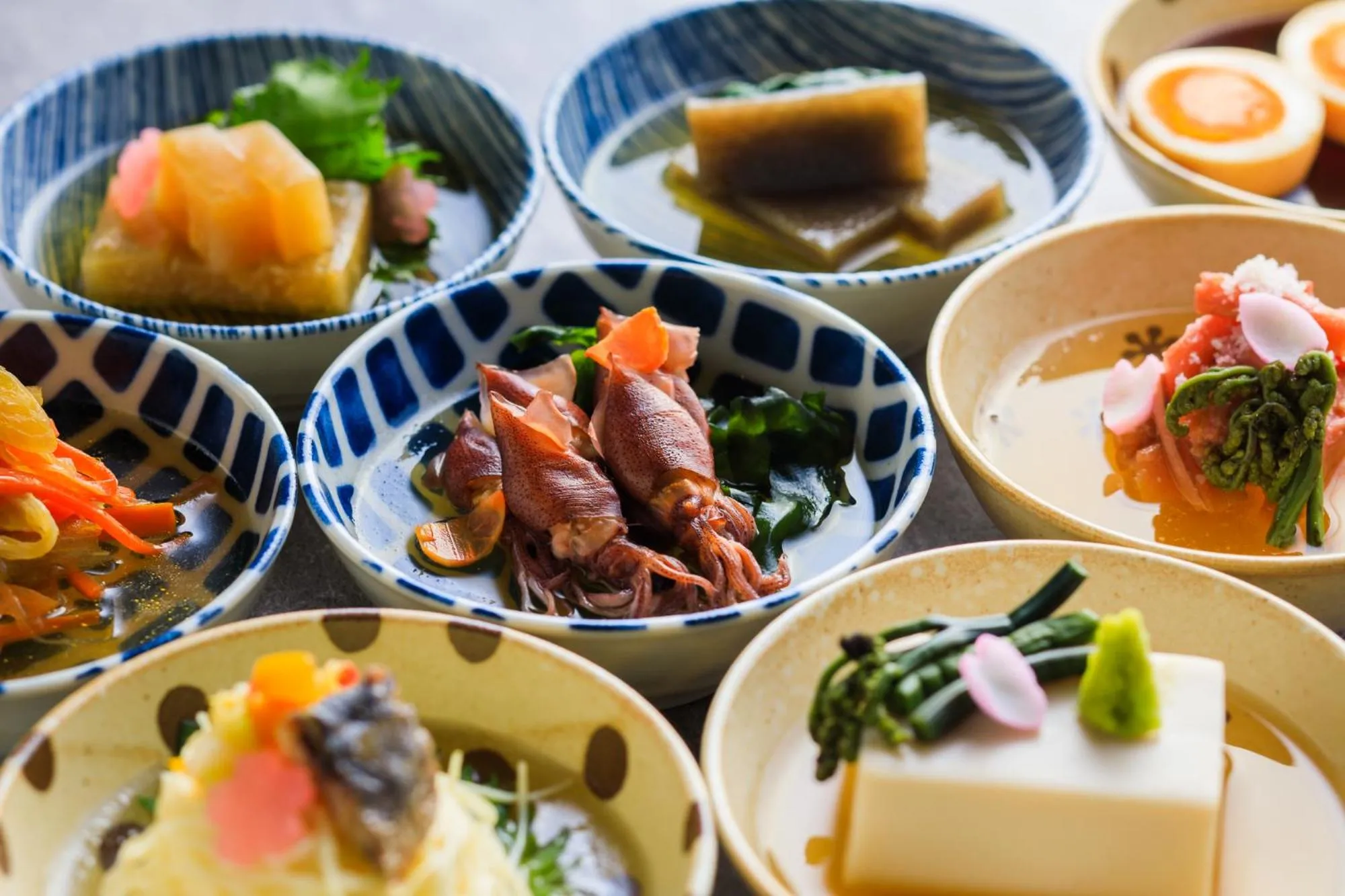 Food close-up in Kurobe Unazukionsen Yamanoha