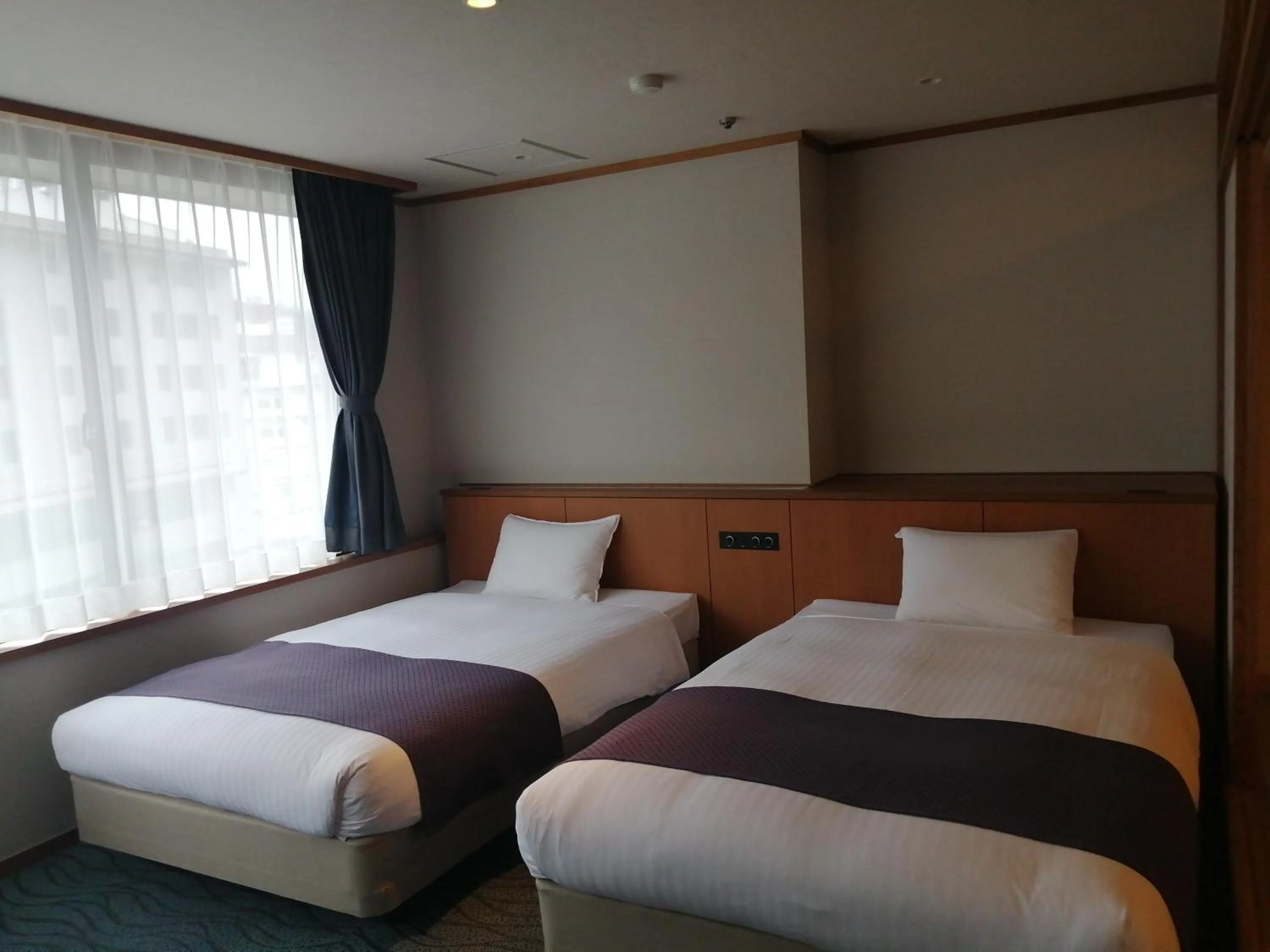 Bedroom, Bed in Kurobe Unazukionsen Yamanoha