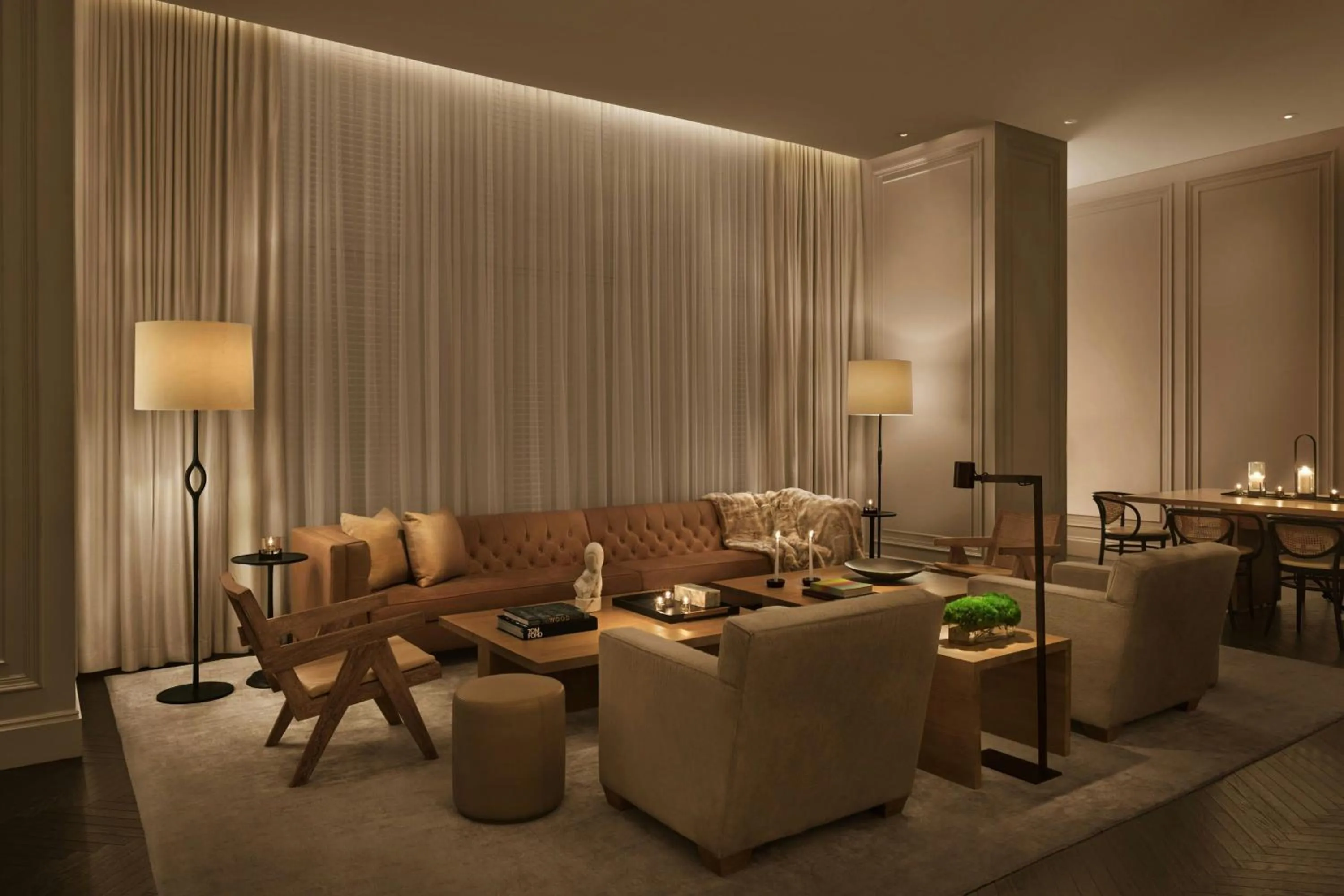 Lobby or reception in The Times Square EDITION New York