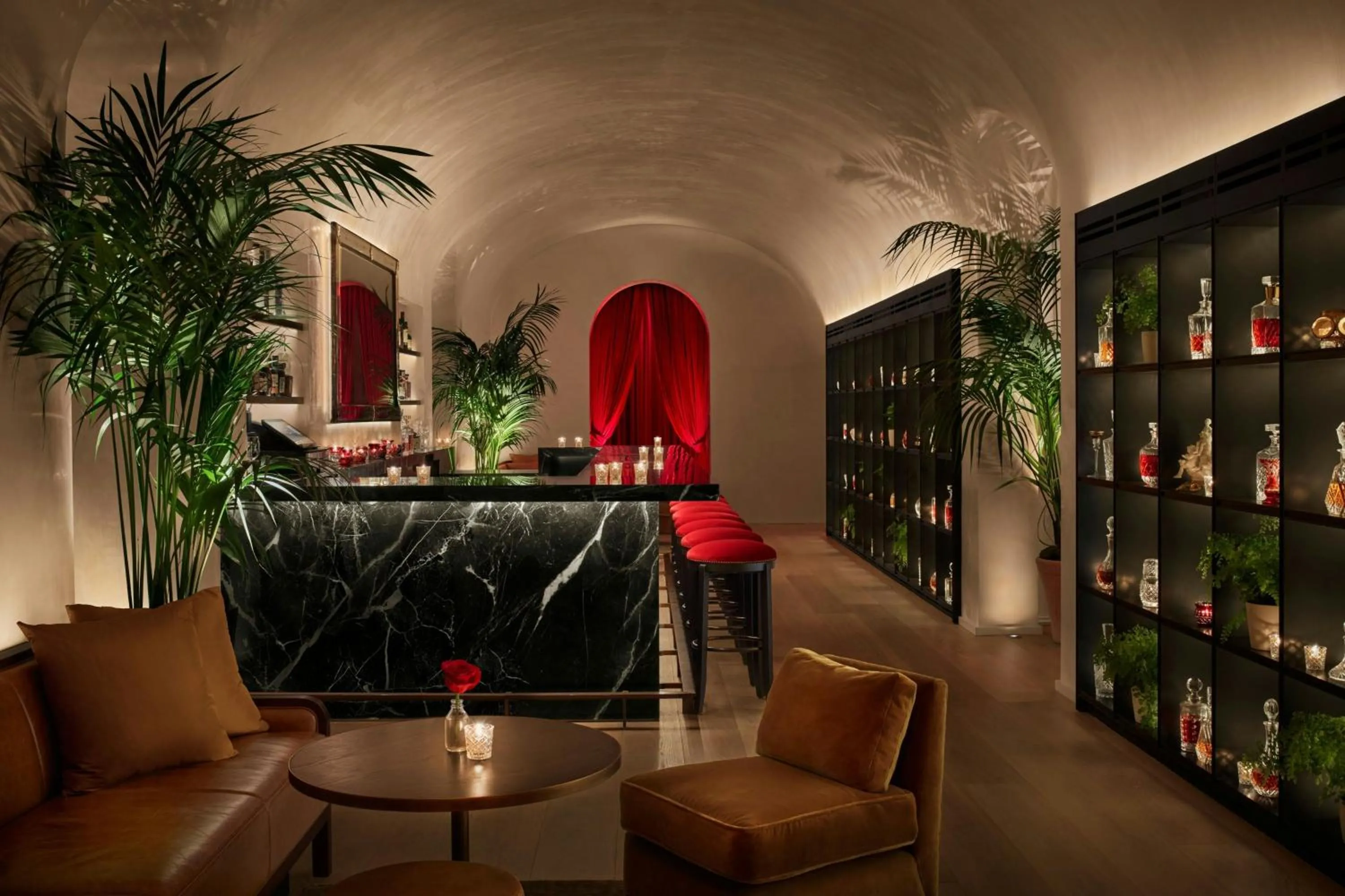 Lounge or bar in The Times Square EDITION New York