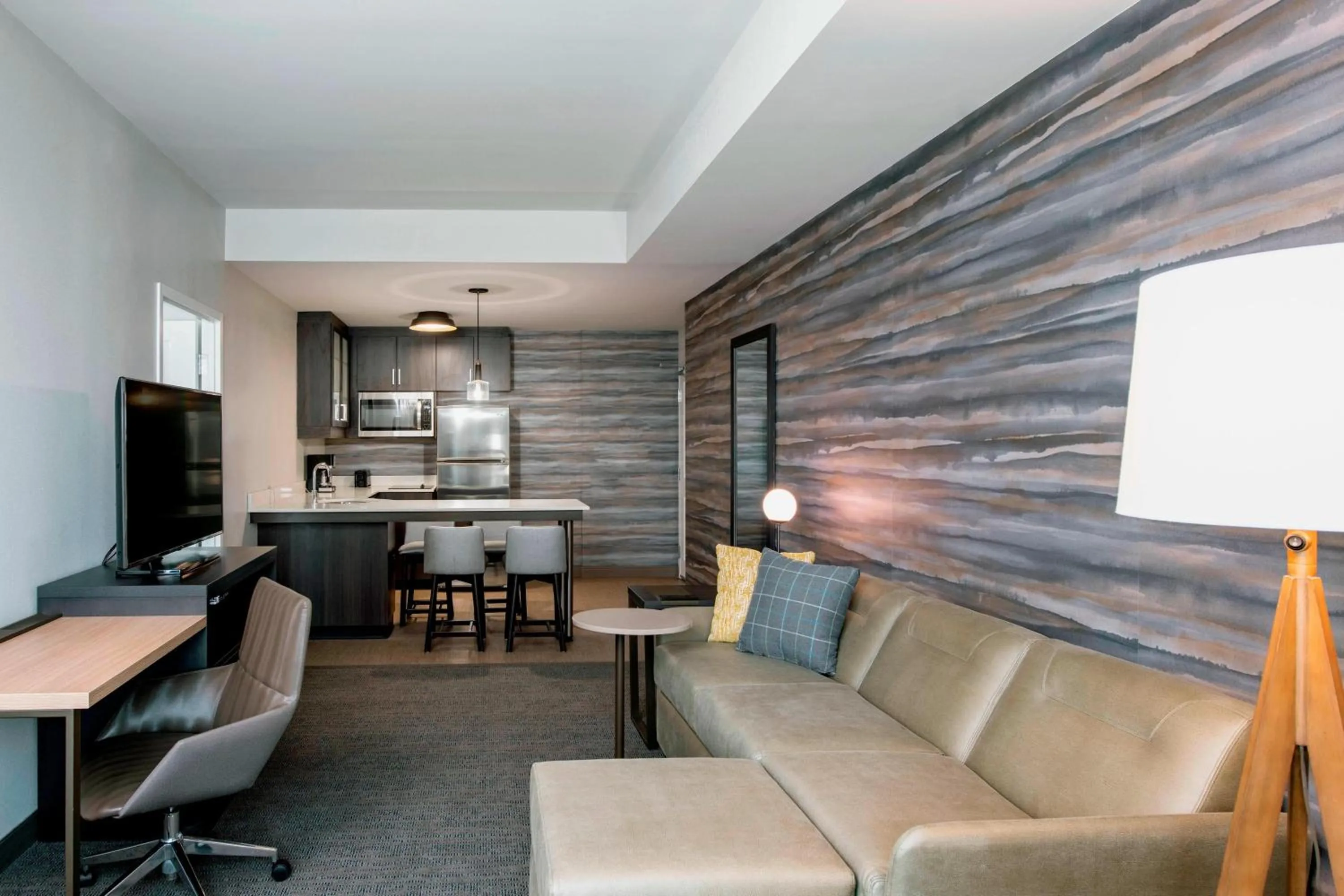 Living room in Residence Inn by Marriott Winnipeg