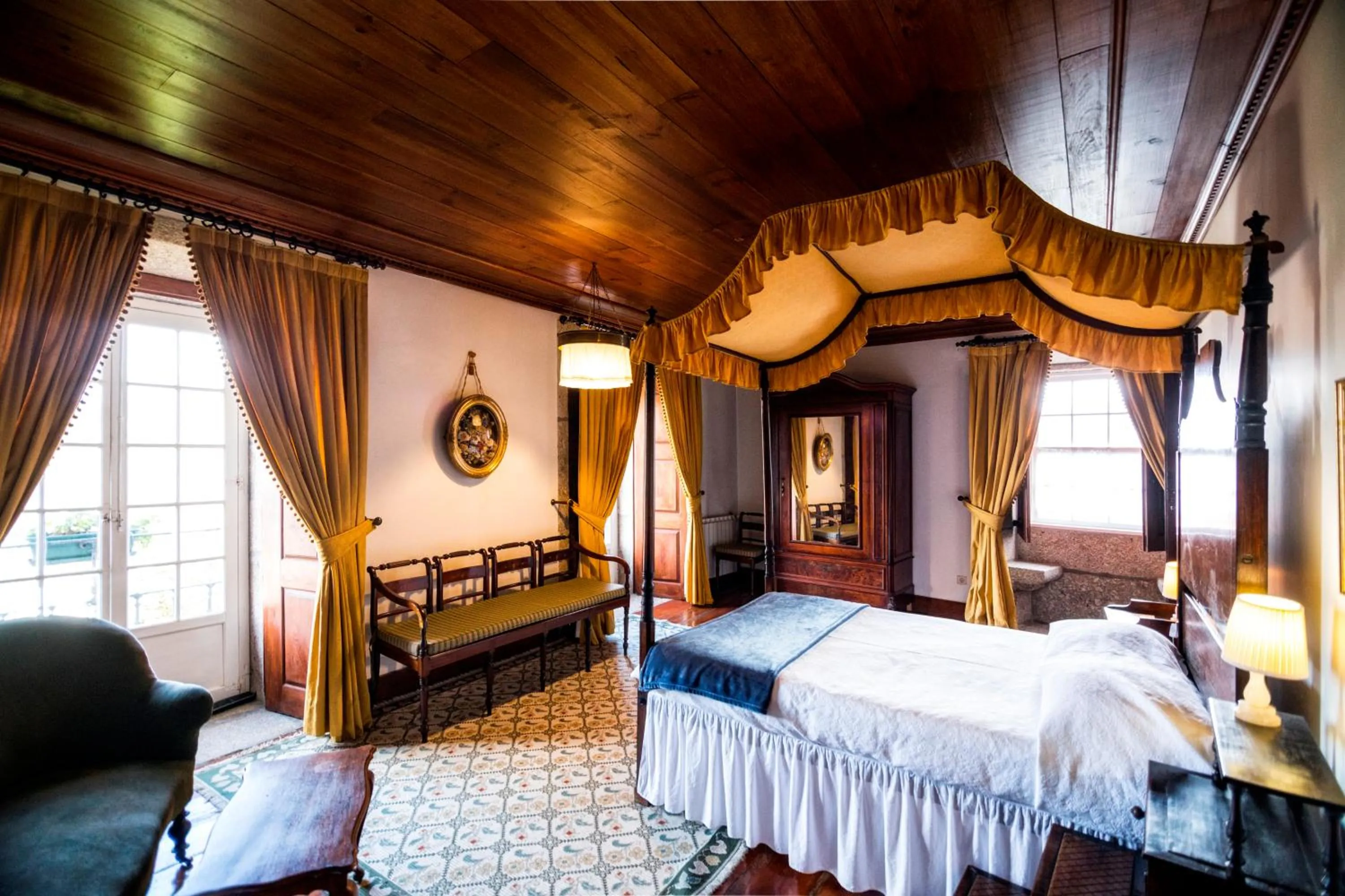 Bedroom, Bed in Casa Nobre do Correio-Mor