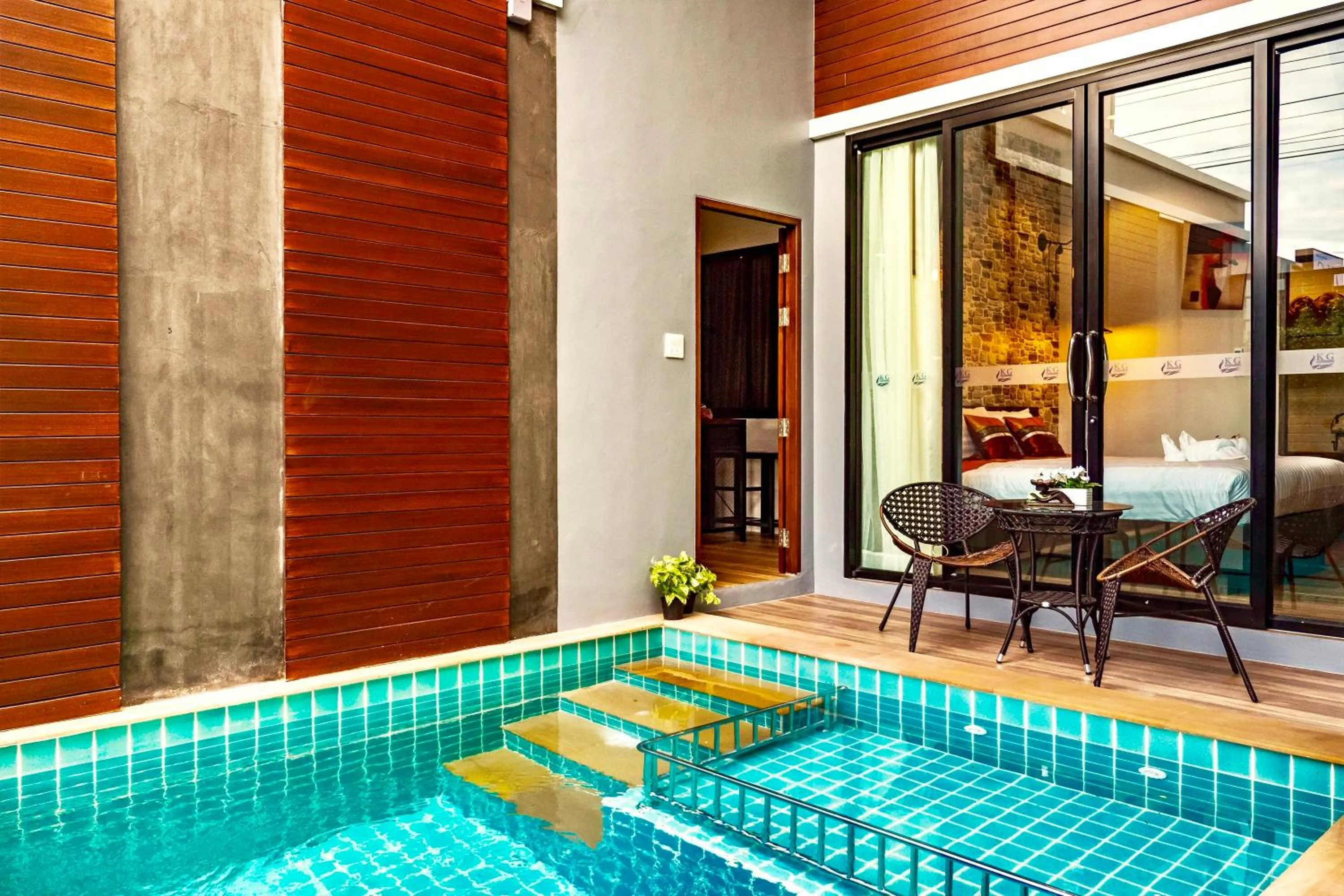 Swimming pool in KG Private Pool Villas Soi 9