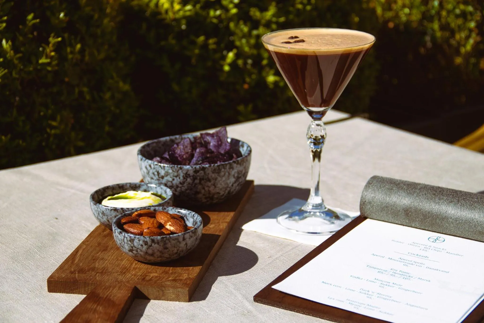 Alcoholic drinks in Hostrups Hotel