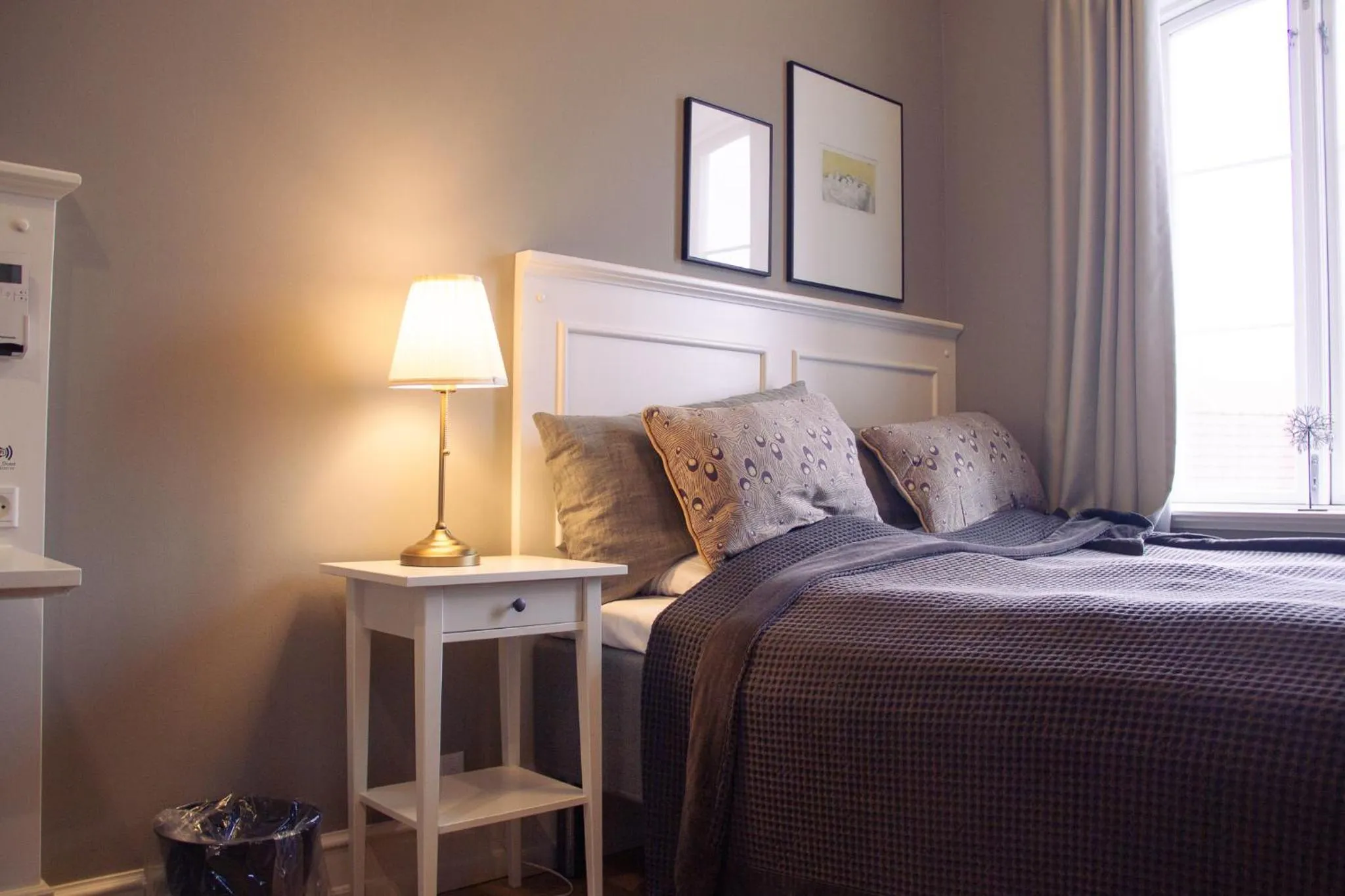 Bed in Hostrups Hotel