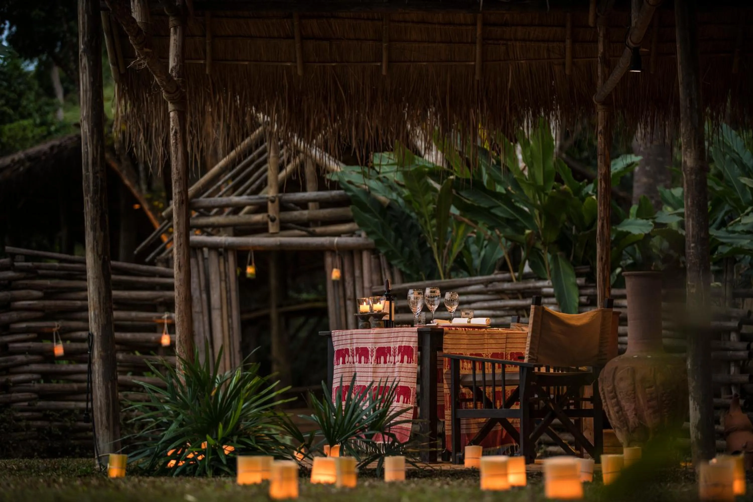 Restaurant/places to eat in Four Seasons Tented Camp Golden Triangle