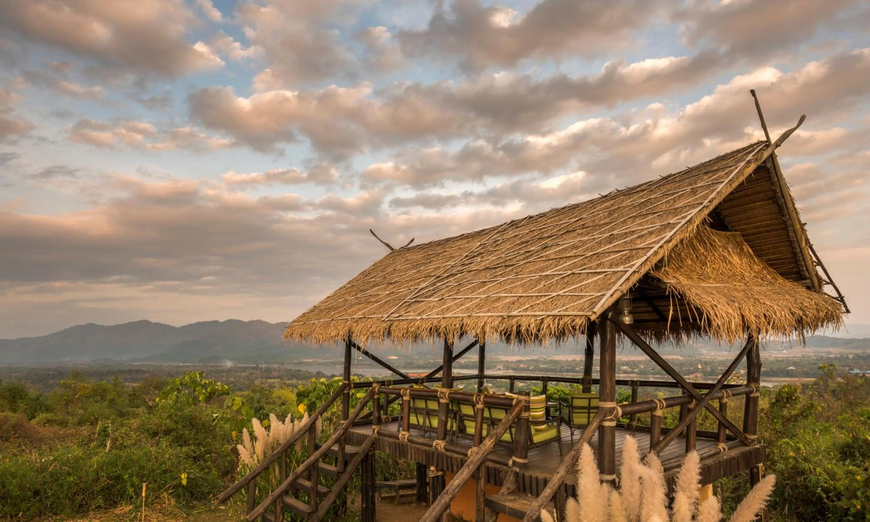 Restaurant/places to eat in Four Seasons Tented Camp Golden Triangle