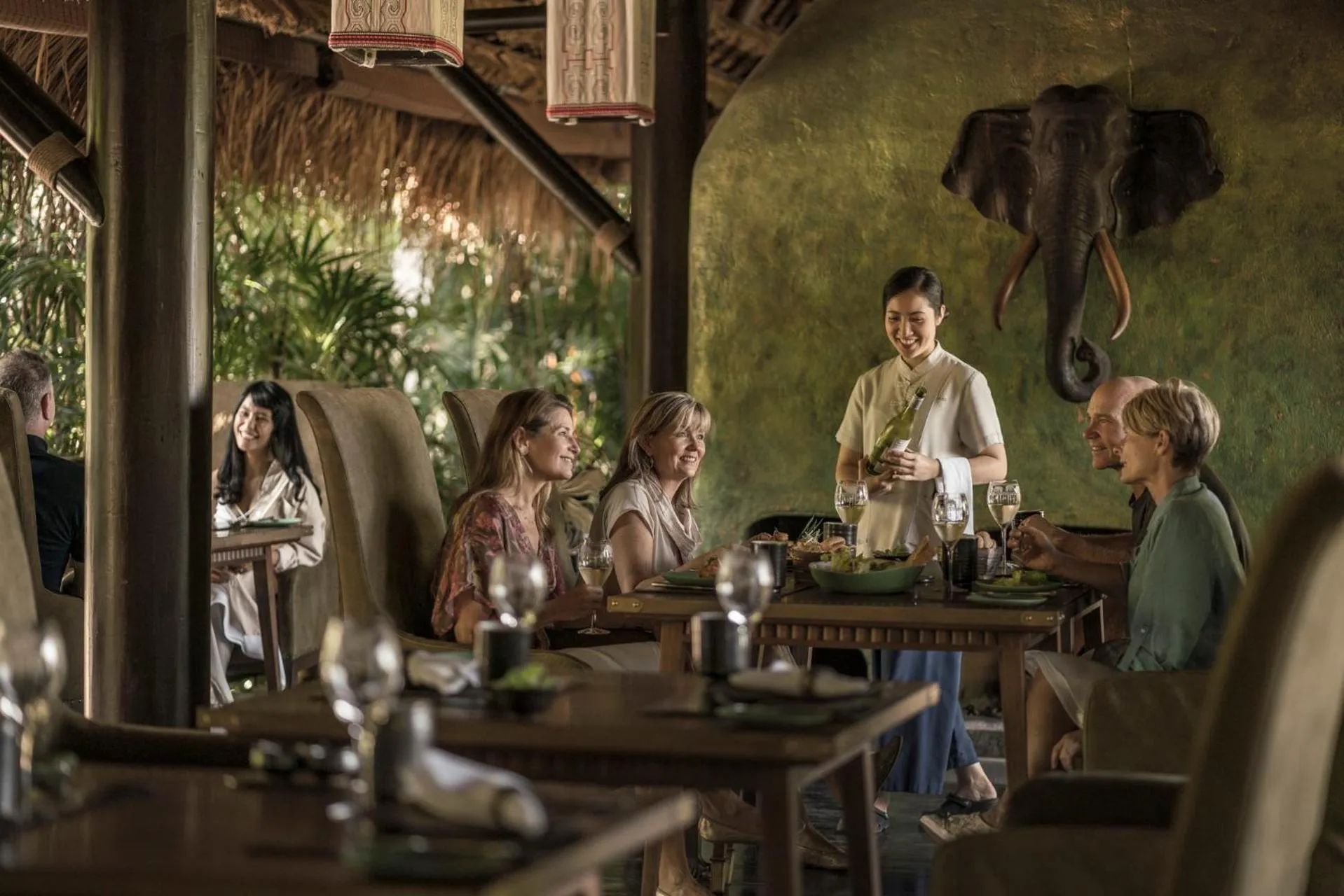 Meals in Four Seasons Tented Camp Golden Triangle