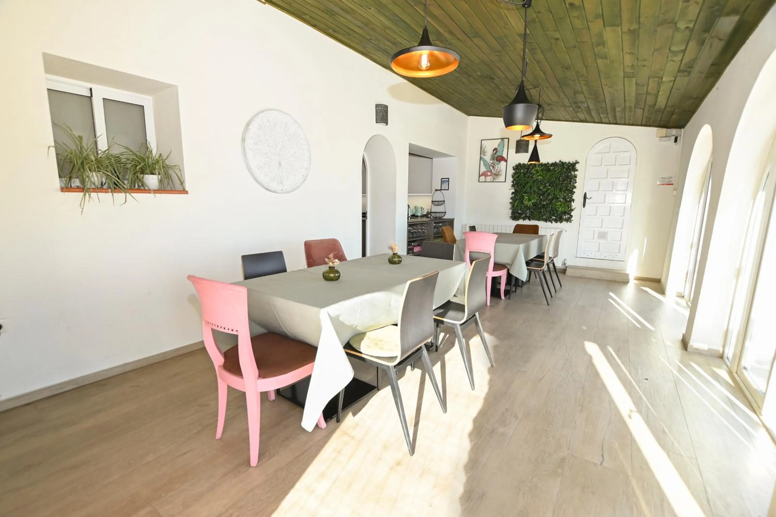 Dining area in Casa Pedramala